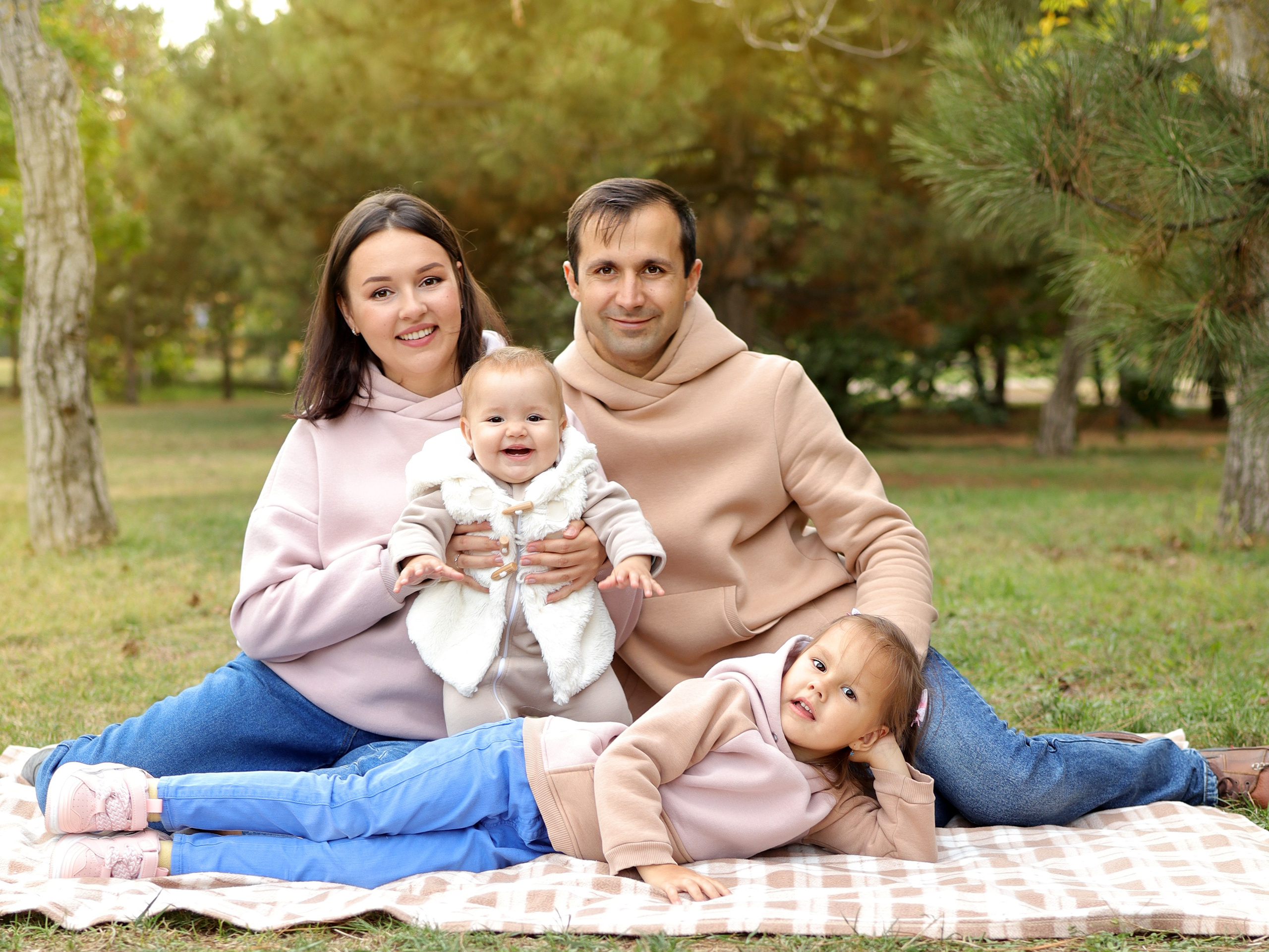 Семейная фотосессия. Детский и семейный фотограф в Москве Мария Сережкина