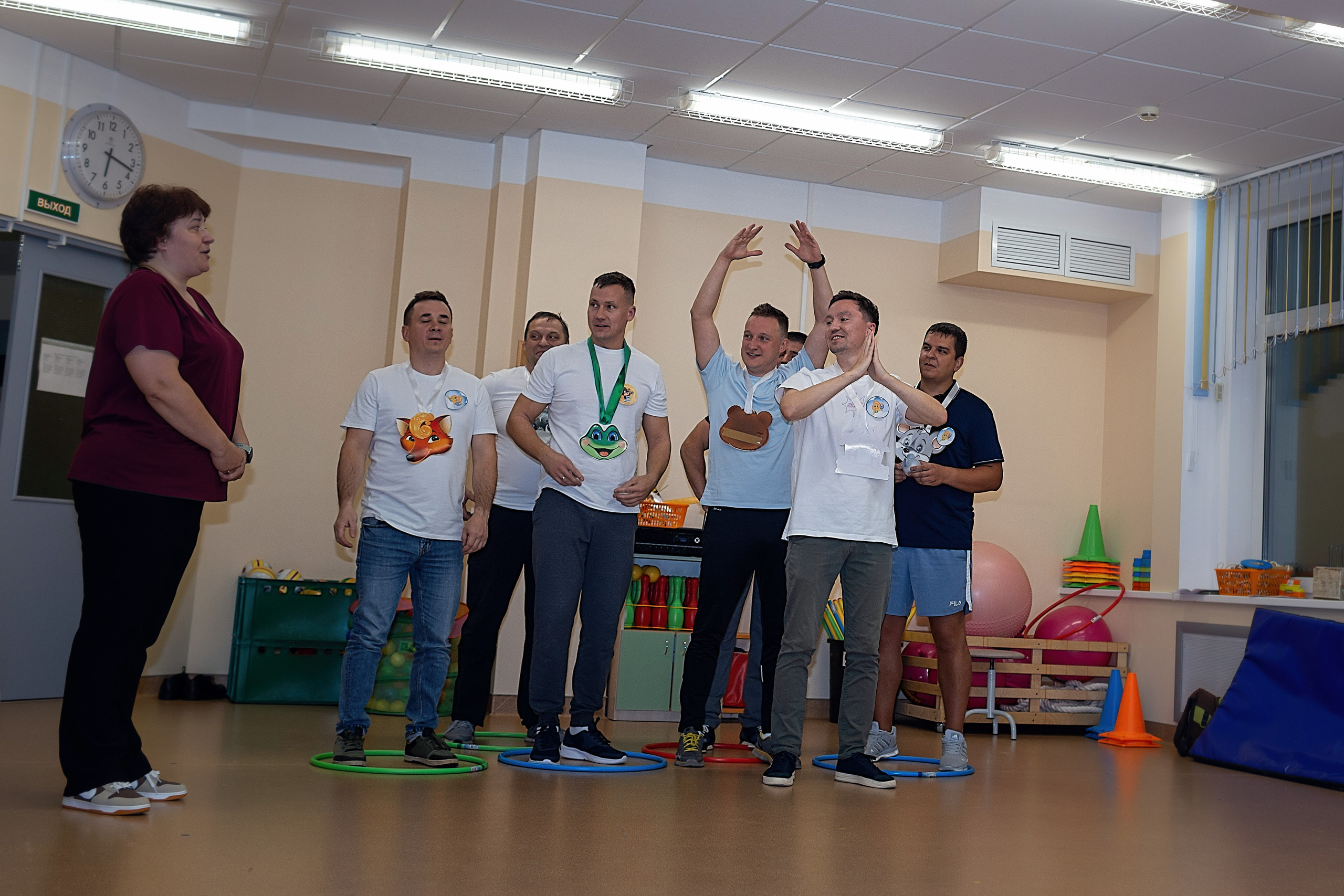 День пап в детском саду_2024. Семейный фотограф в Санкт-Петербурге