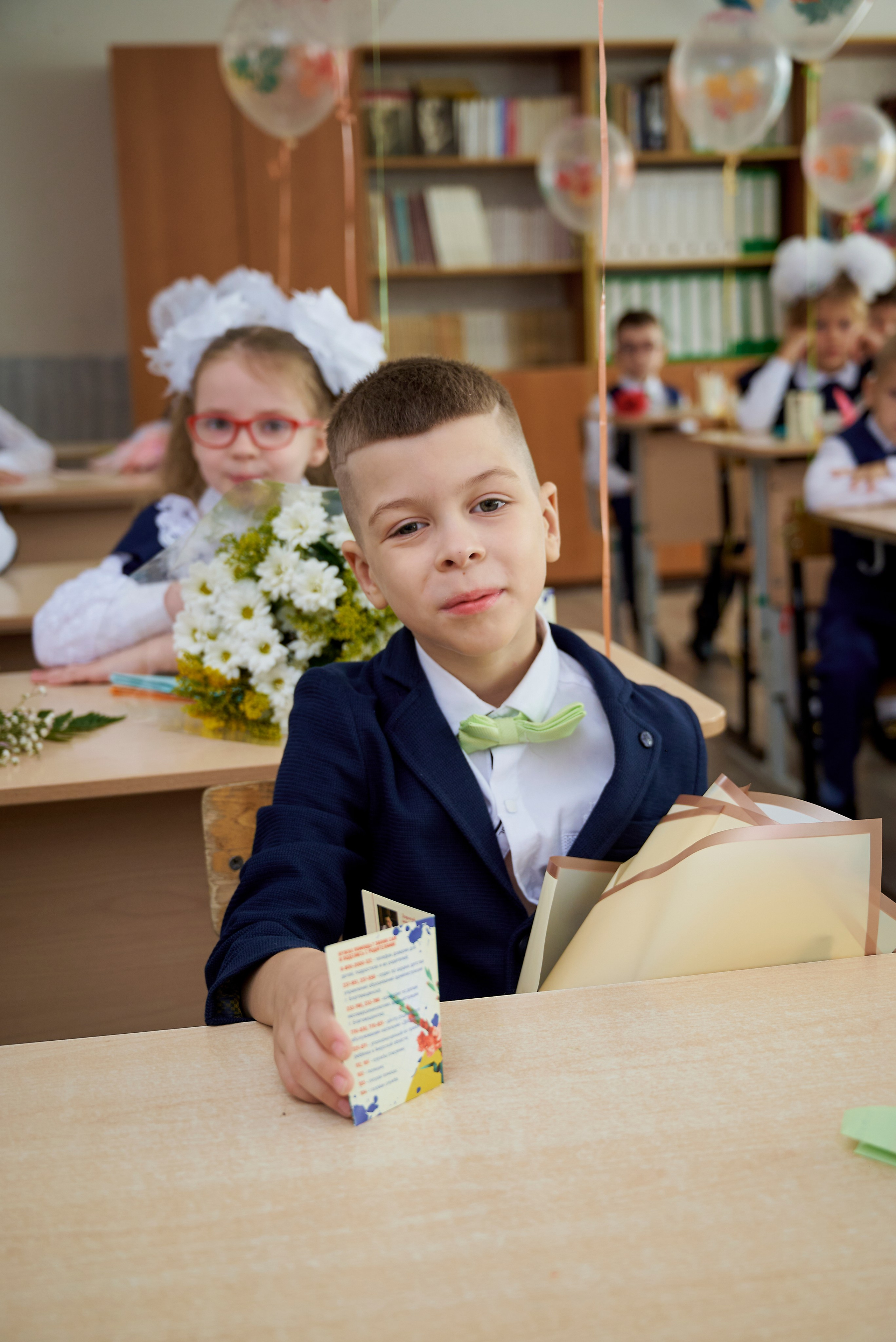 Первый раз в 1-й класс. Фотостудия «Юла»