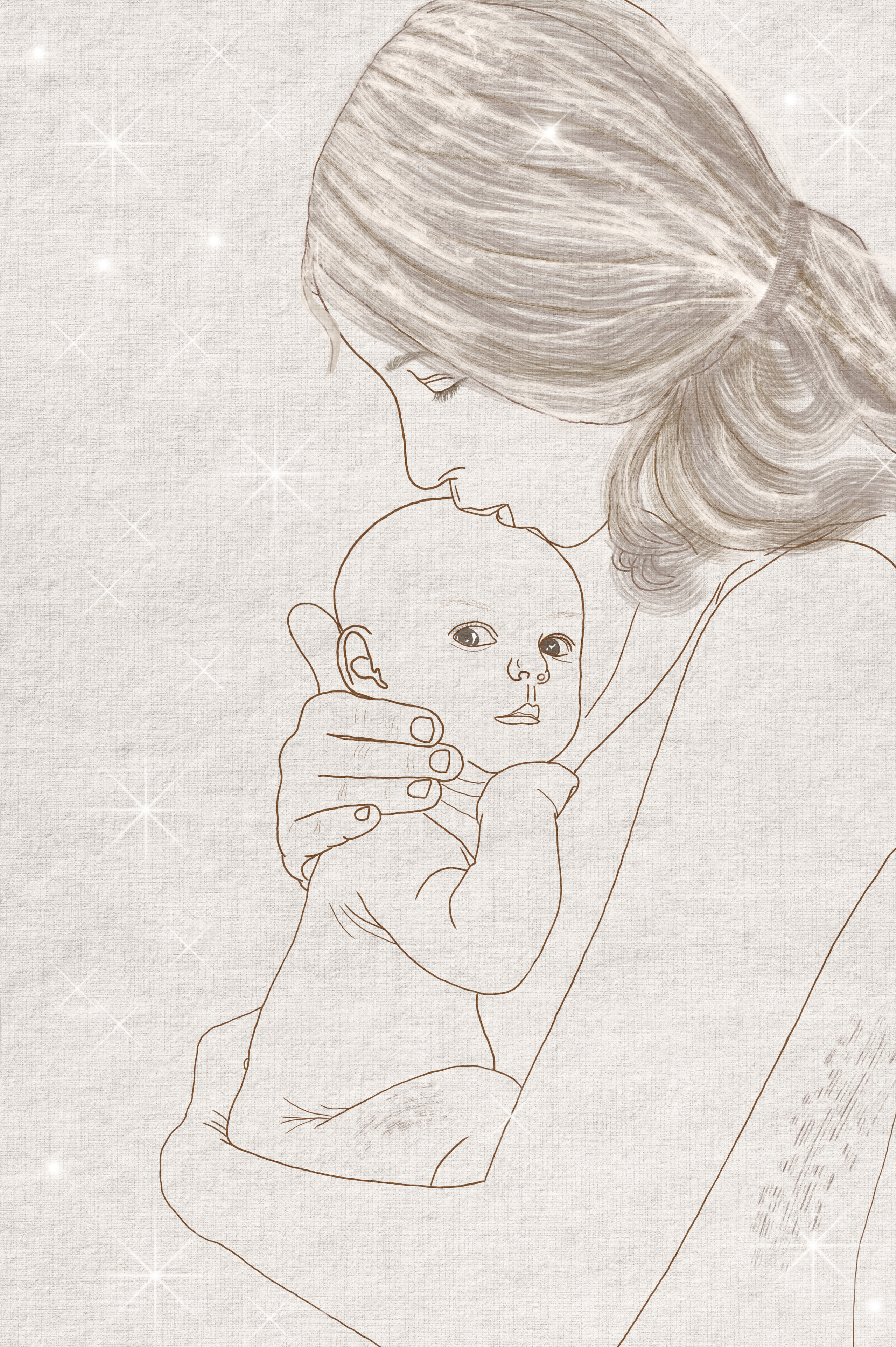 Цифровой портрет по фотографии в стиле масляной живописи Красноярск. Семейный и детский фотограф Красноярск Наталья Сташкевич