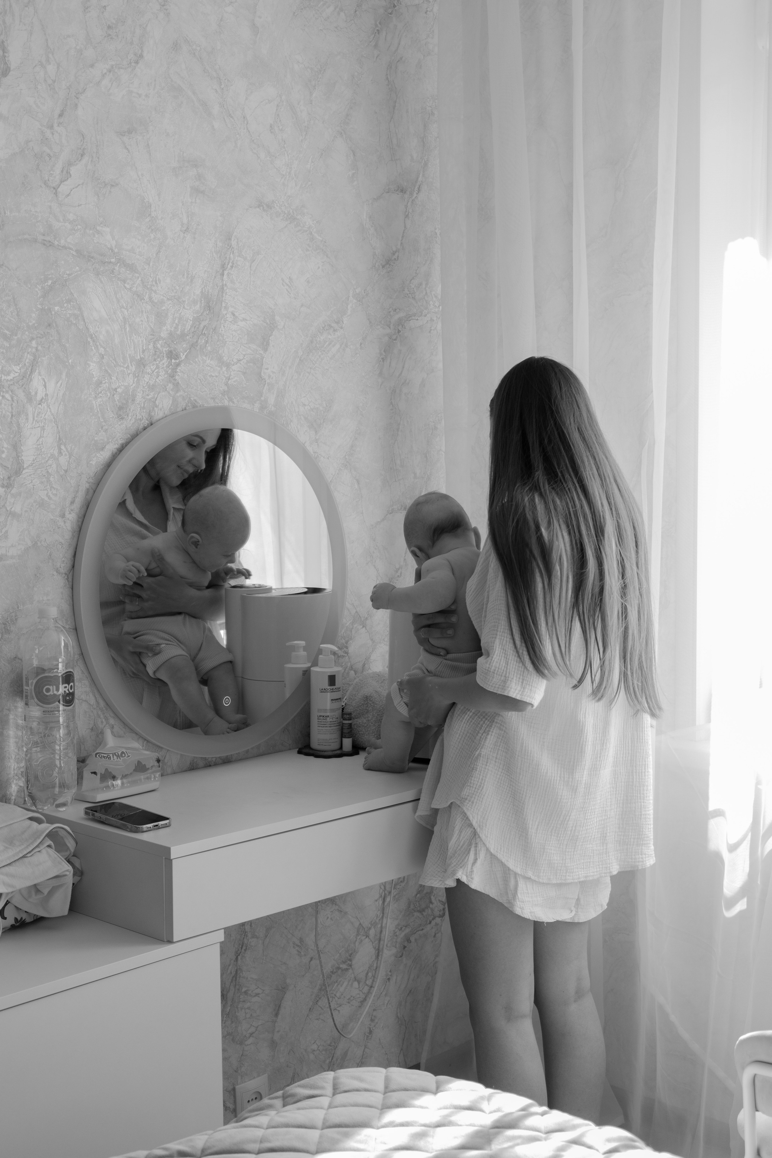 Мама и малыш (5 месяцев). Фотограф видеограф Ольга Василевская