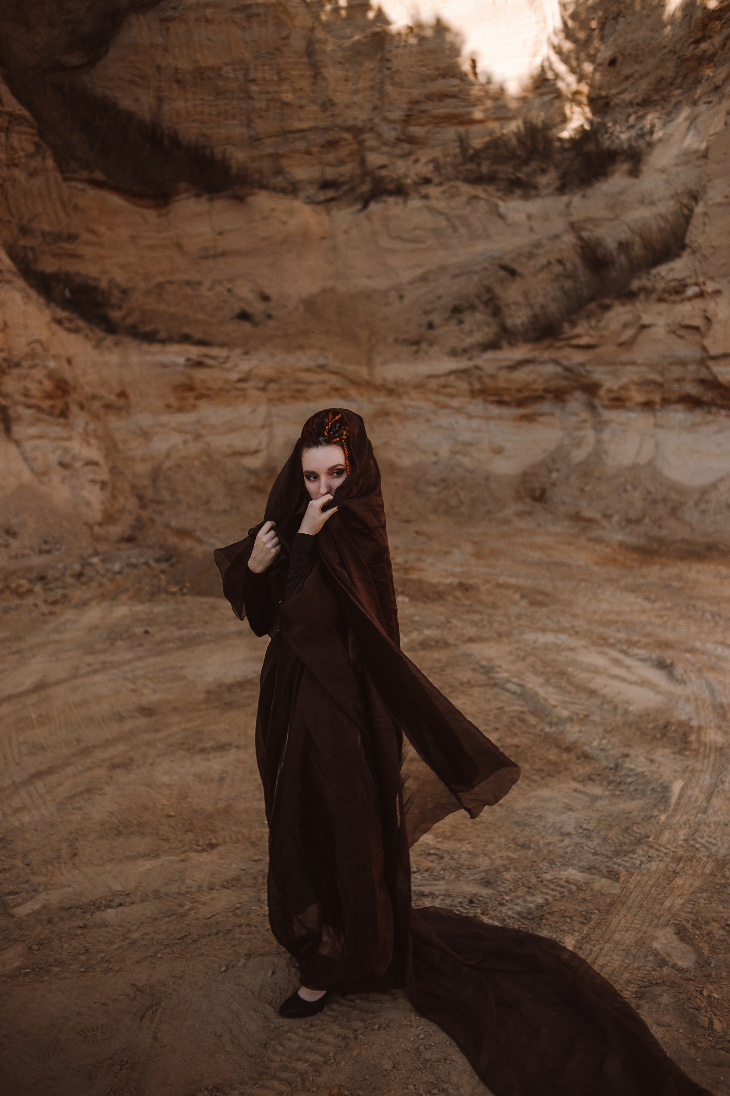 Марина. Песчаный карьер. Фотограф Регина Крикунова г. Красноярск