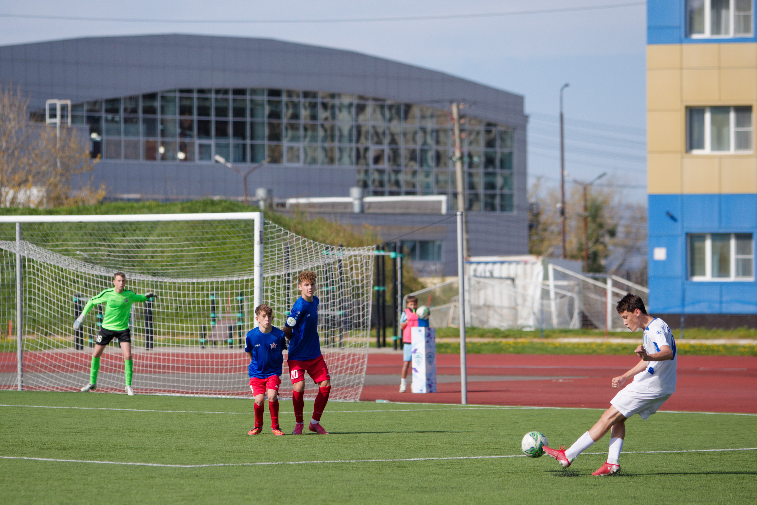 Матч ЮФЛ Сахалин-Хабаровск (U-16). Кутузов Евгений Фотограф в Южно-Сахалинске