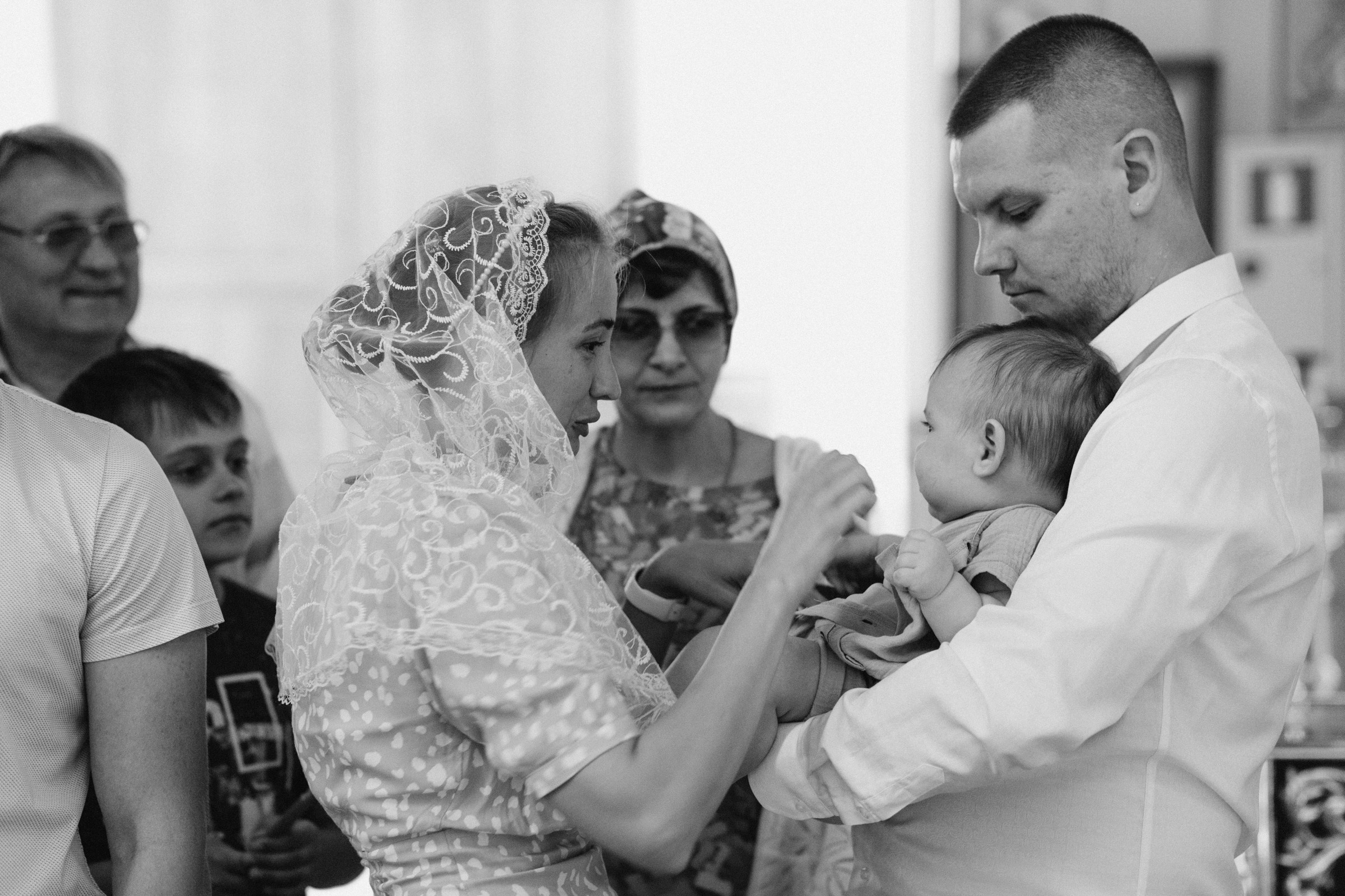 Крещение Давида. Семейный фотограф в Волгодонске Краченцева Анна