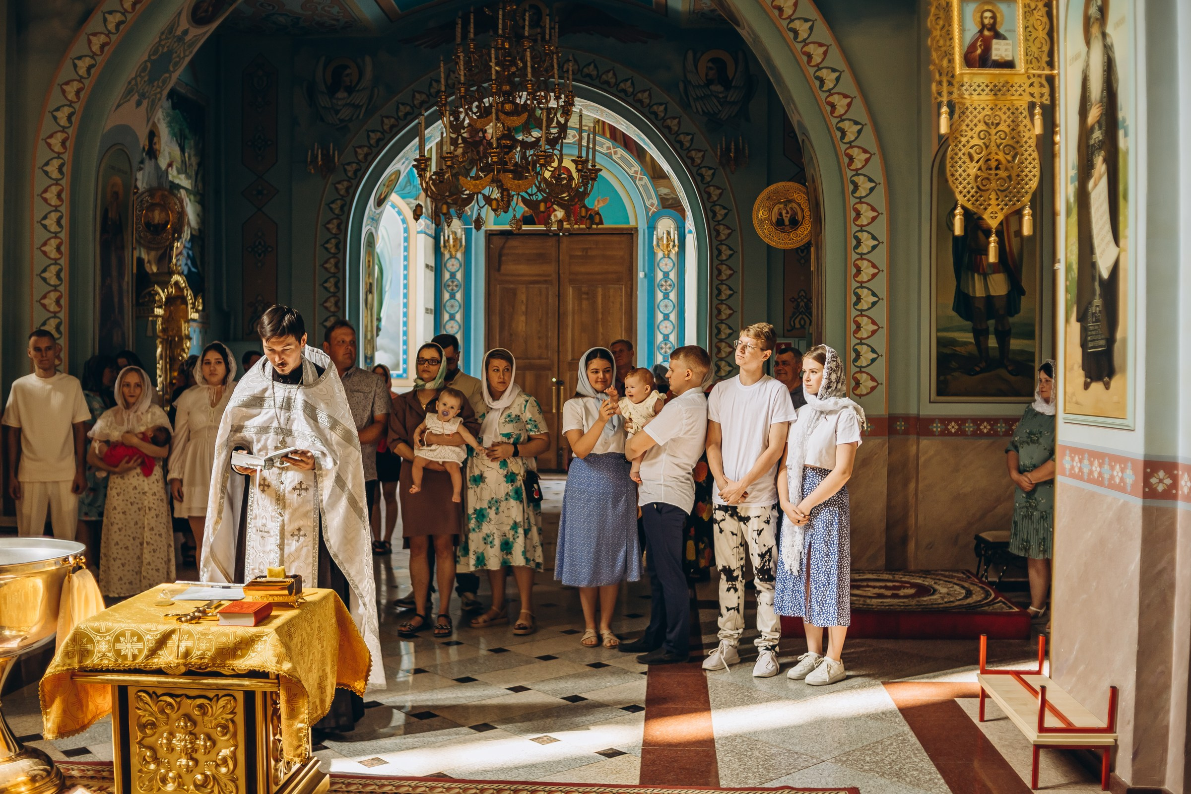 Крещение Надежды. Семейный фотограф в Волгодонске Краченцева Анна
