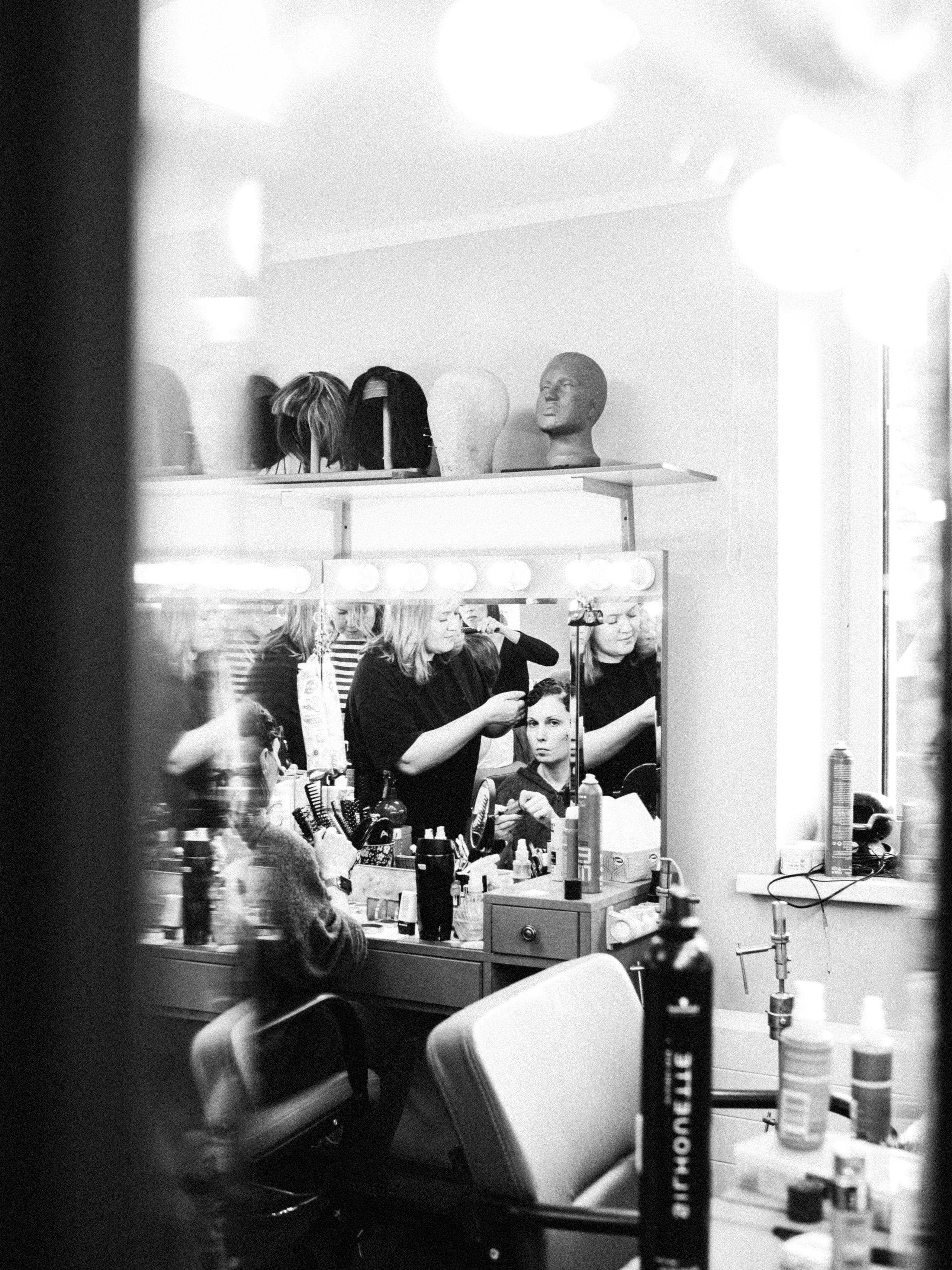 Theatre backstages. Portrait and backstage photographer Nina Crane