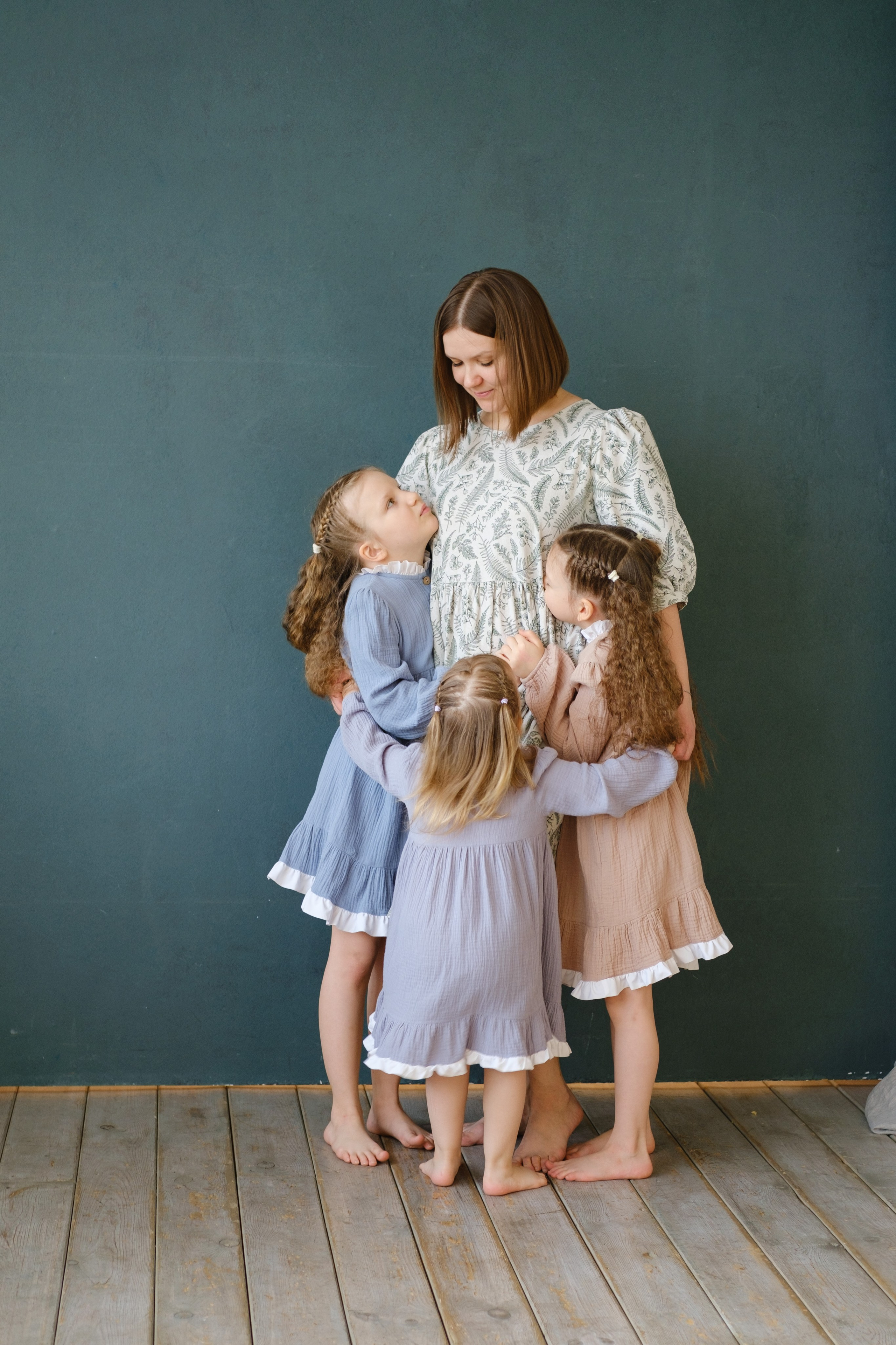 Аполлинария и ее доченьки. Фотограф Евгения Войко Тюмень