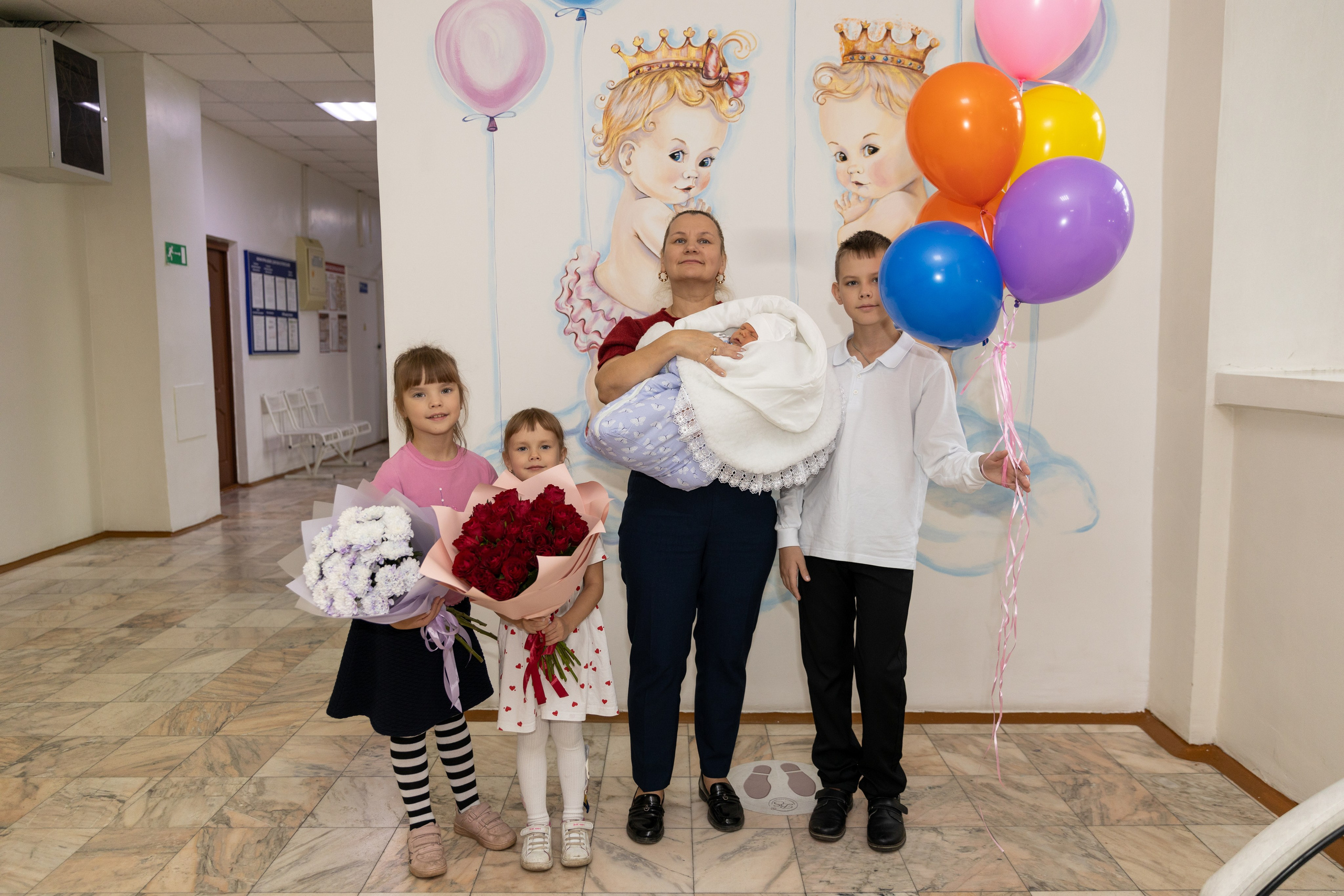 Выписка из роддома. Ирина Соломатина фотограф Чита