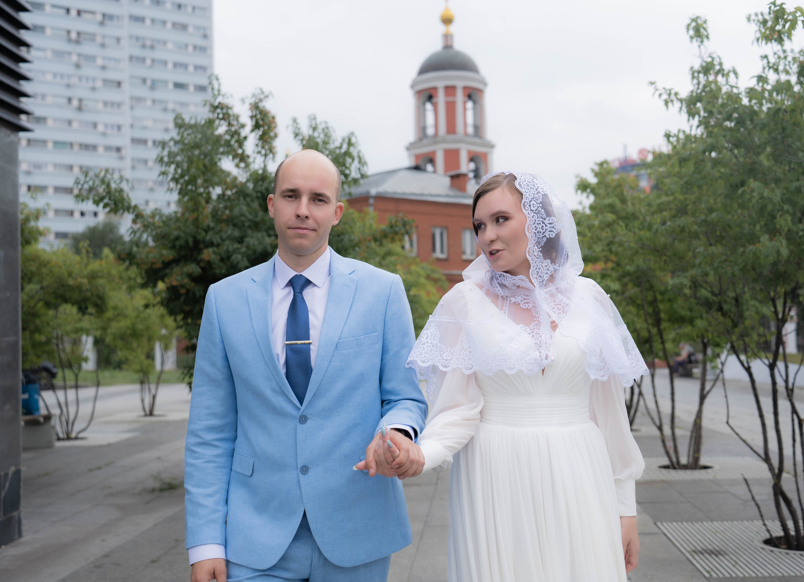 Прогулка Сергей и Полина. Фотограф в Москве