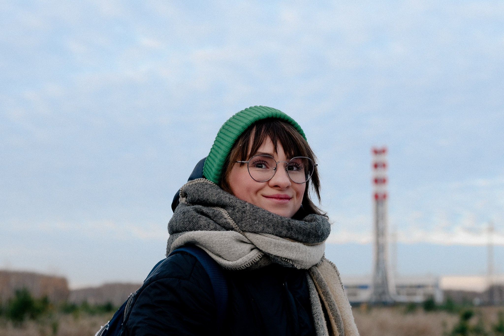 Зимняя фотосессия в лесу в Тюмени — Оля — Фотограф Дарья Мустафина. Фотограф Дарья Мустафина, Тюмень