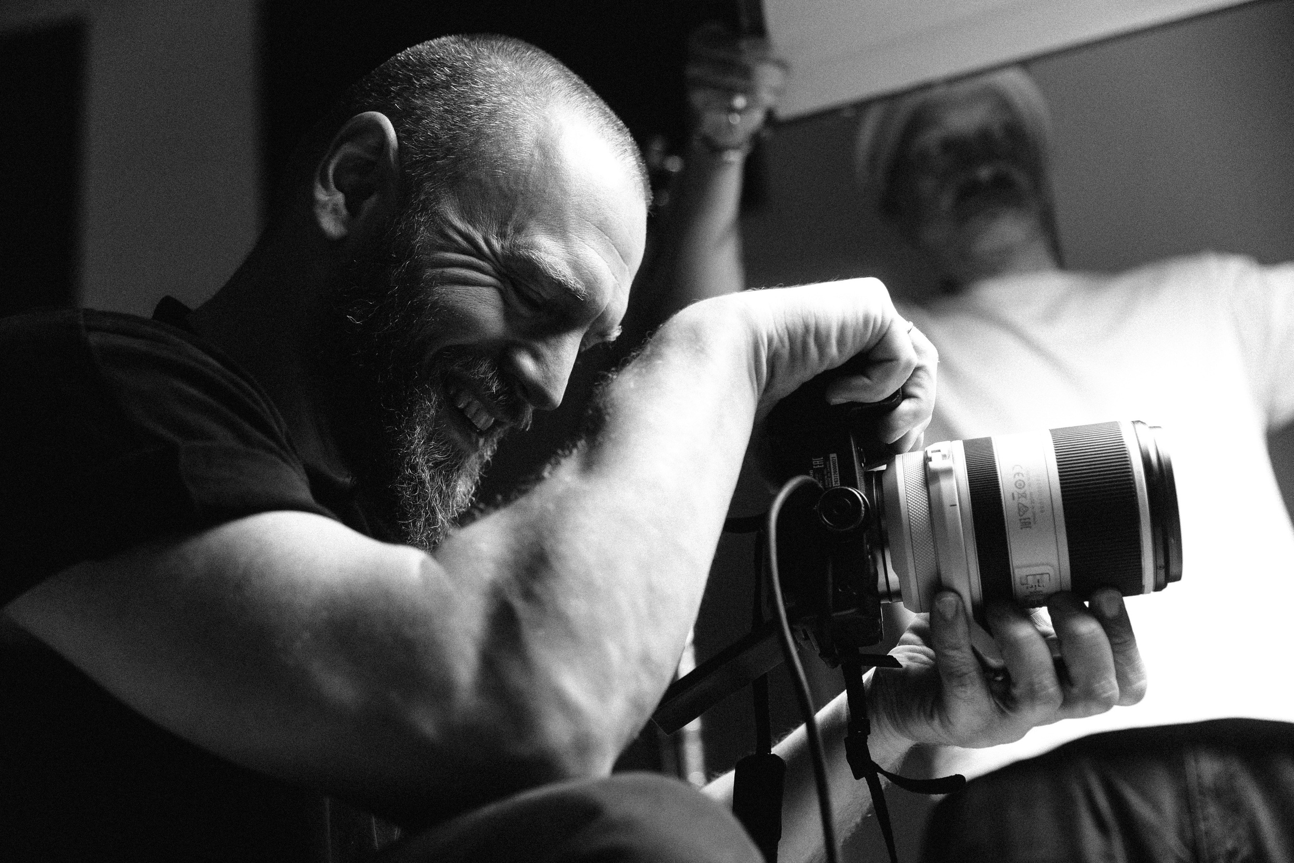 Бэкстейдж со съёмки Дмитрия Портнягина у Валентина Блоха. Commercial photographer | Anton Ermakov