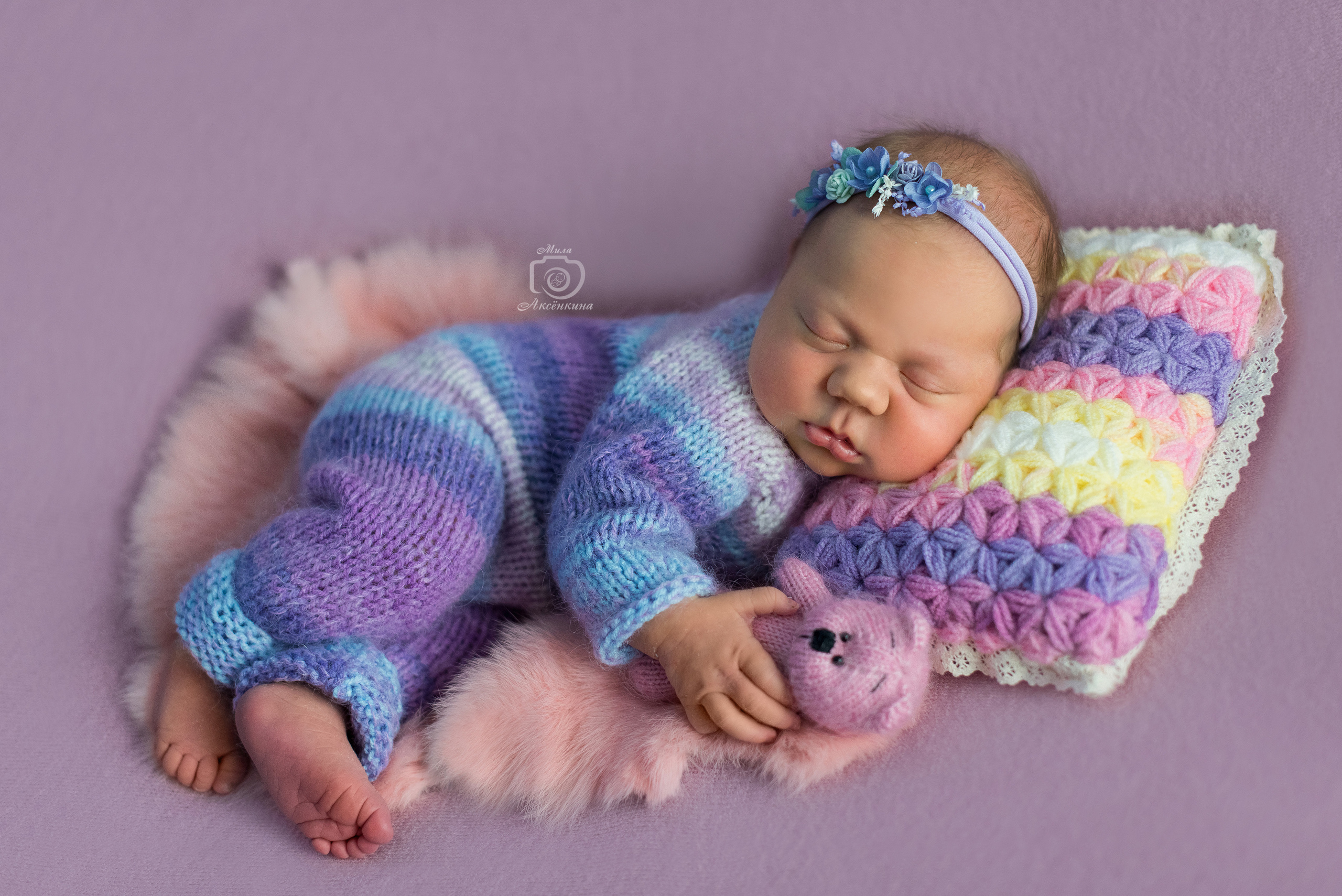 Портфолио новорожденных. Фотограф в Нефтеюганске Мила Аксёнкина
