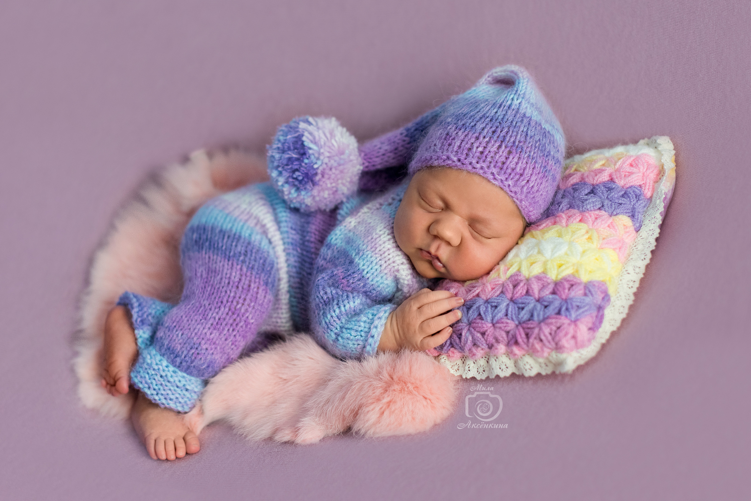 Портфолио новорожденных. Фотограф в Нефтеюганске Мила Аксёнкина