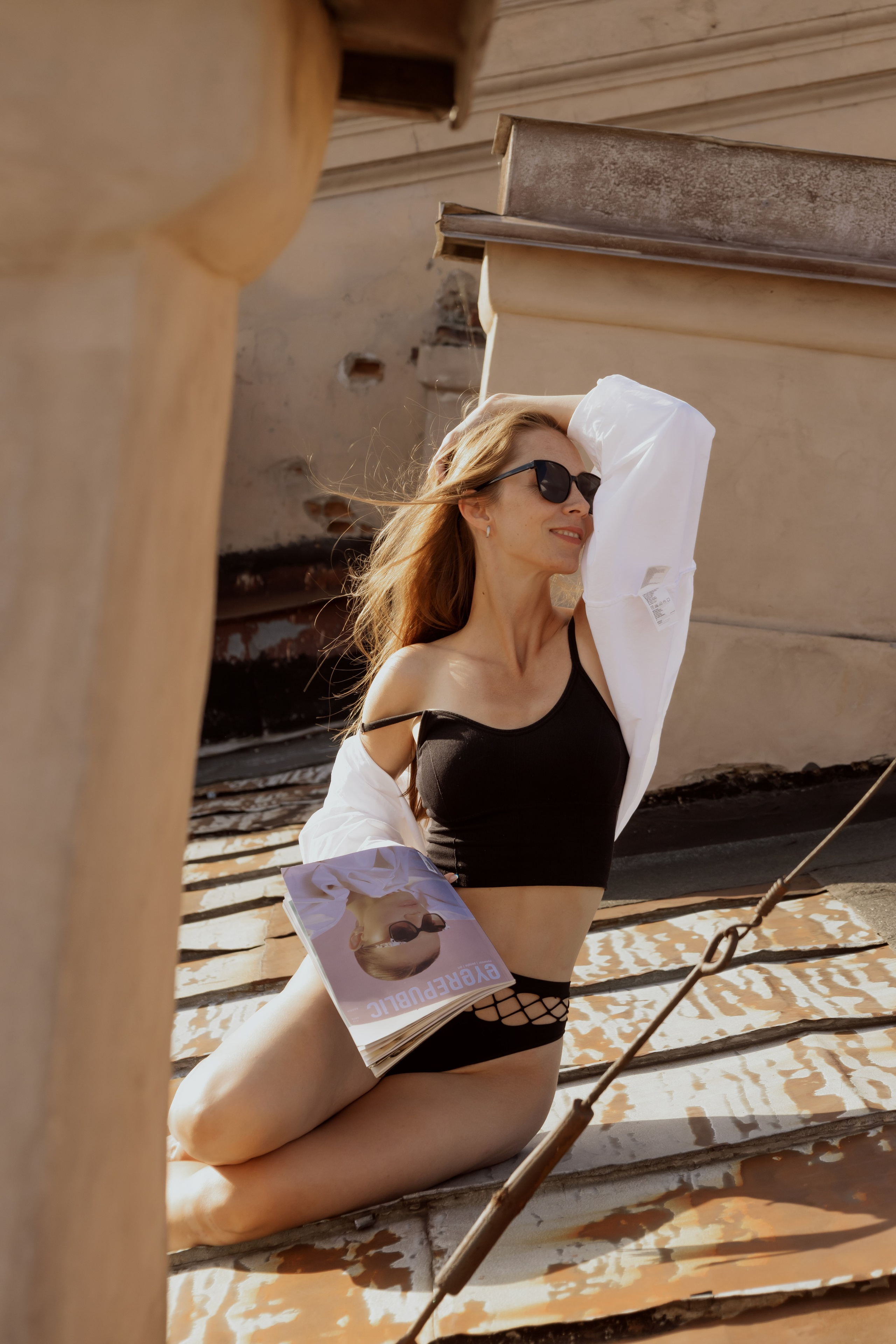 Фотосессия на крыше. Персональный фотограф в Санкт-Петербурге Тимур Калимулин