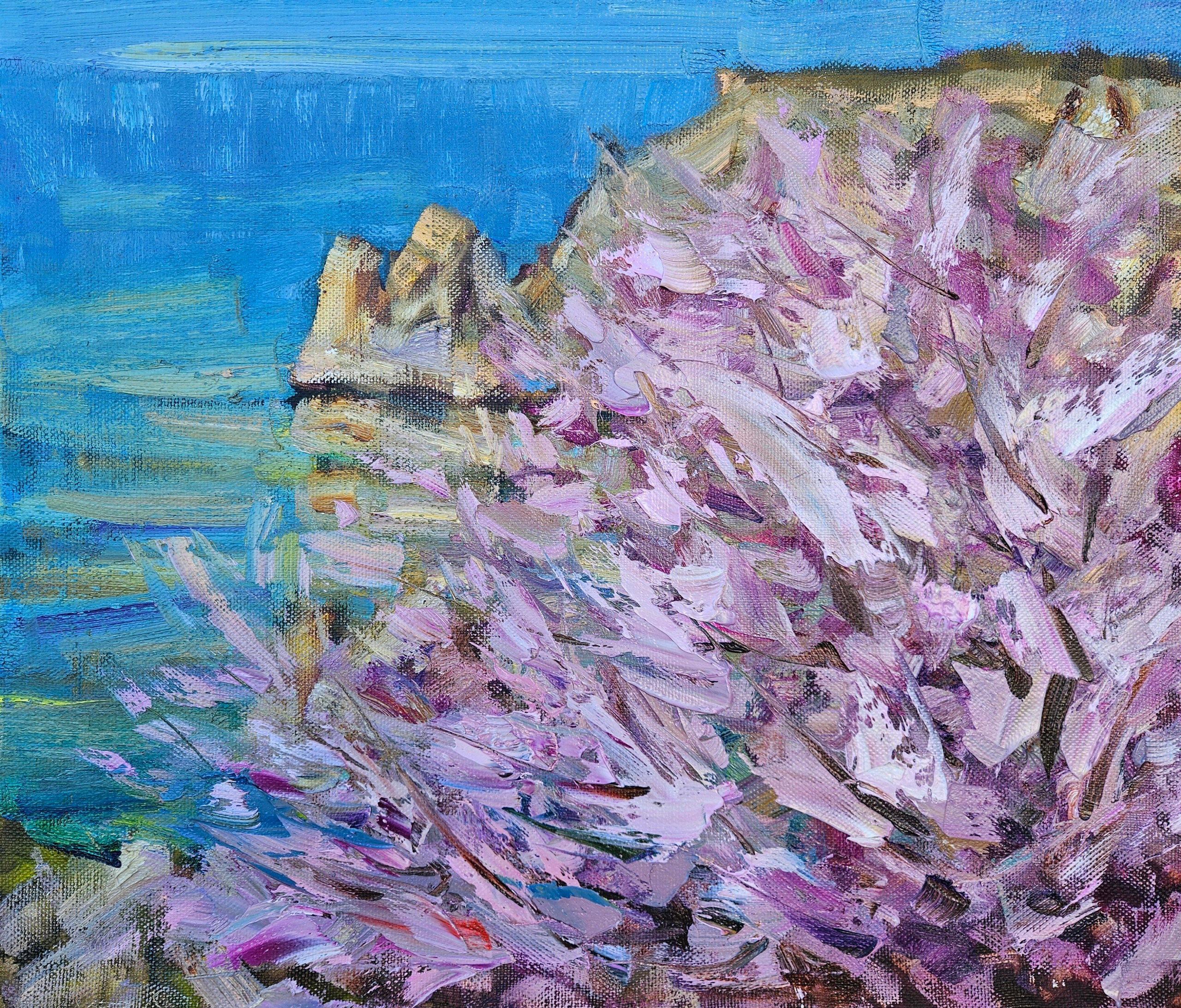 "Весна". 2026. Холст, масло. 60х70. Цена: 20000₽