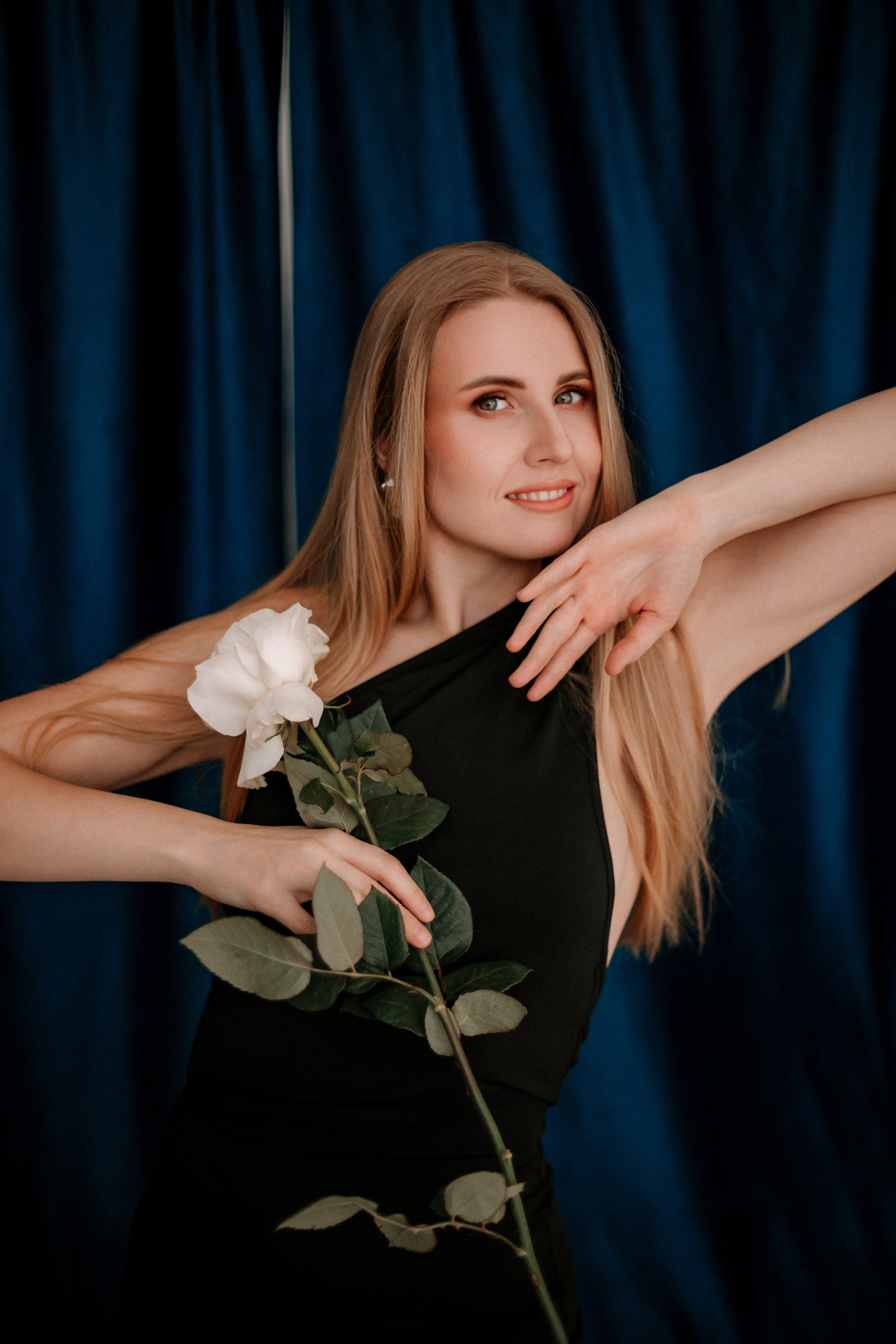 Съемка в тканях, Анастасия. Фотограф Калуга