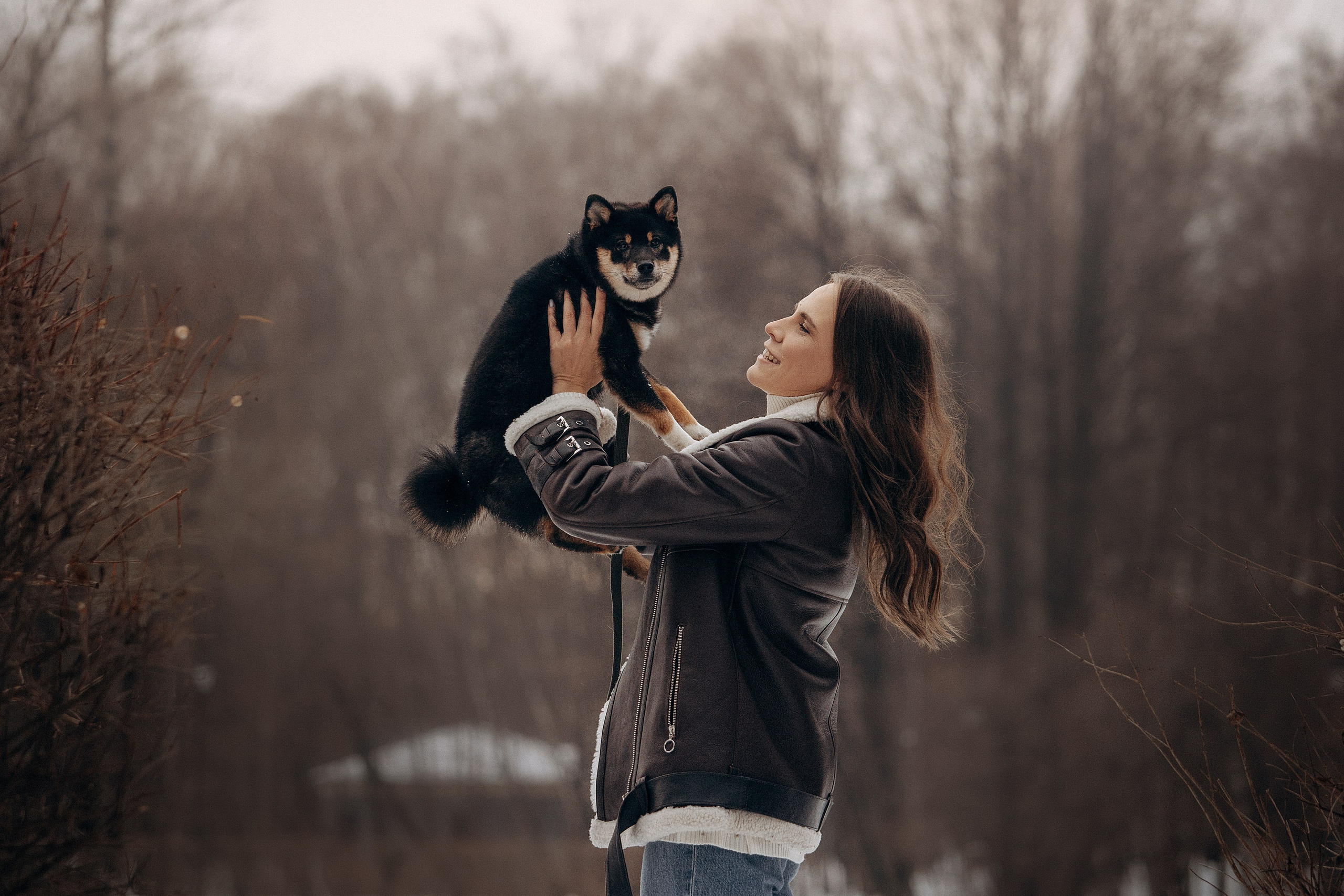 Дарья и Мики. Фотограф — Анималист | Санкт-Петербург
