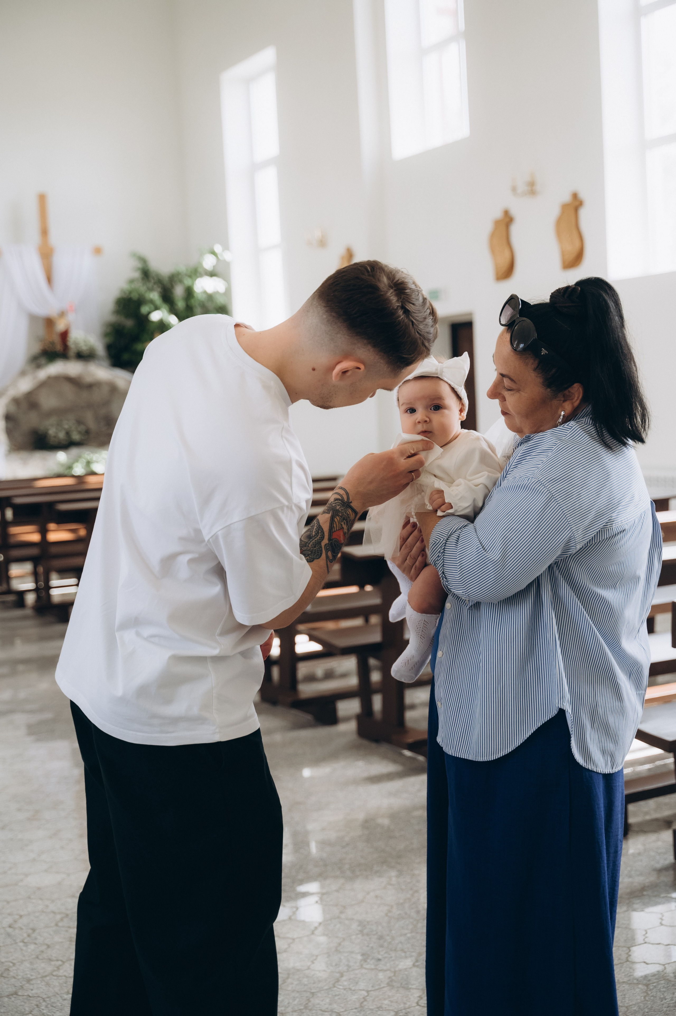 Крещение Леи (Костёл Святого Духа). Семейный фотограф в Минске Дарья Дреко