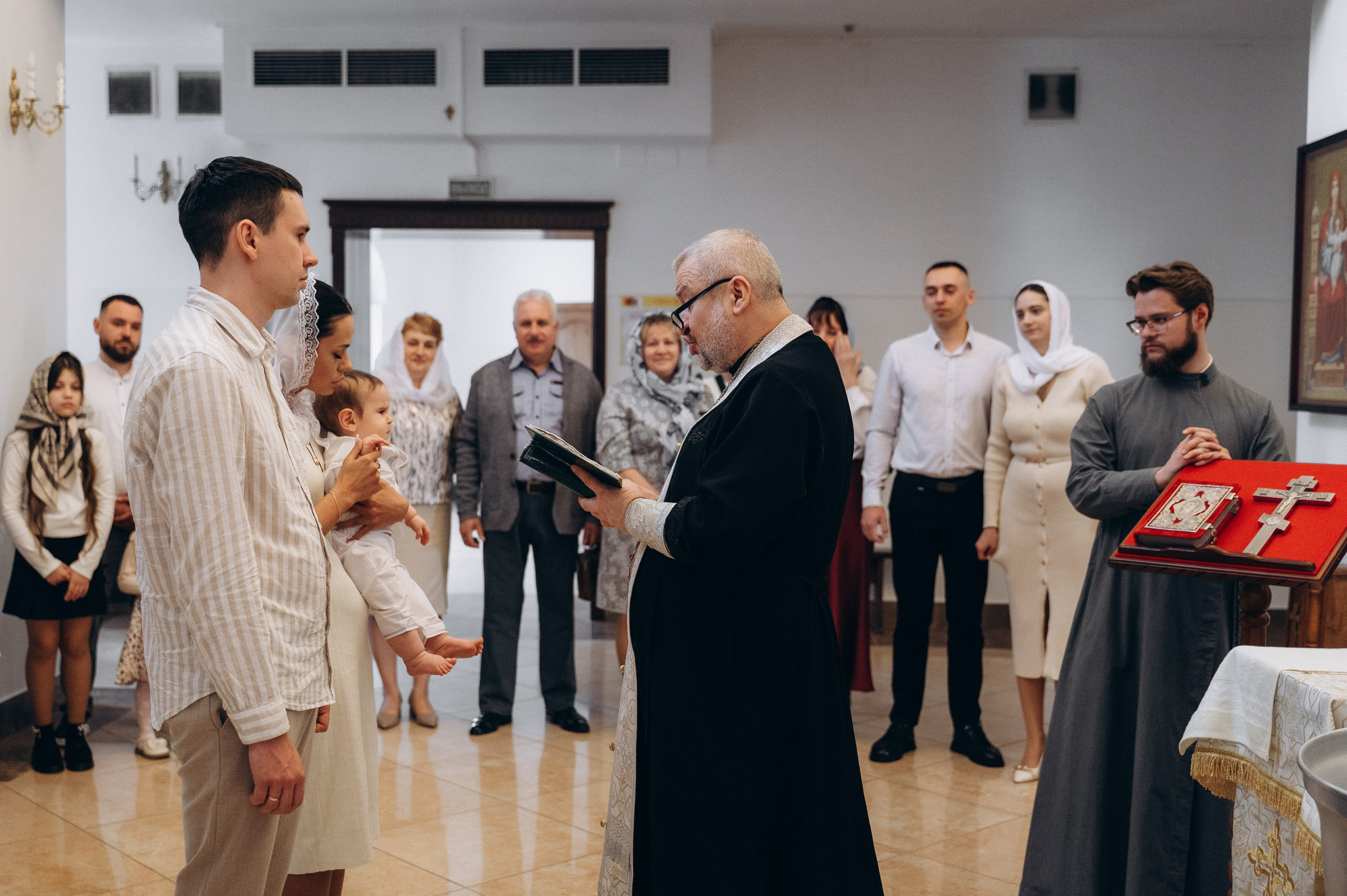 Крещение Мирона (Храм Преображения Господня). Семейный фотограф в Минске Дарья Дреко
