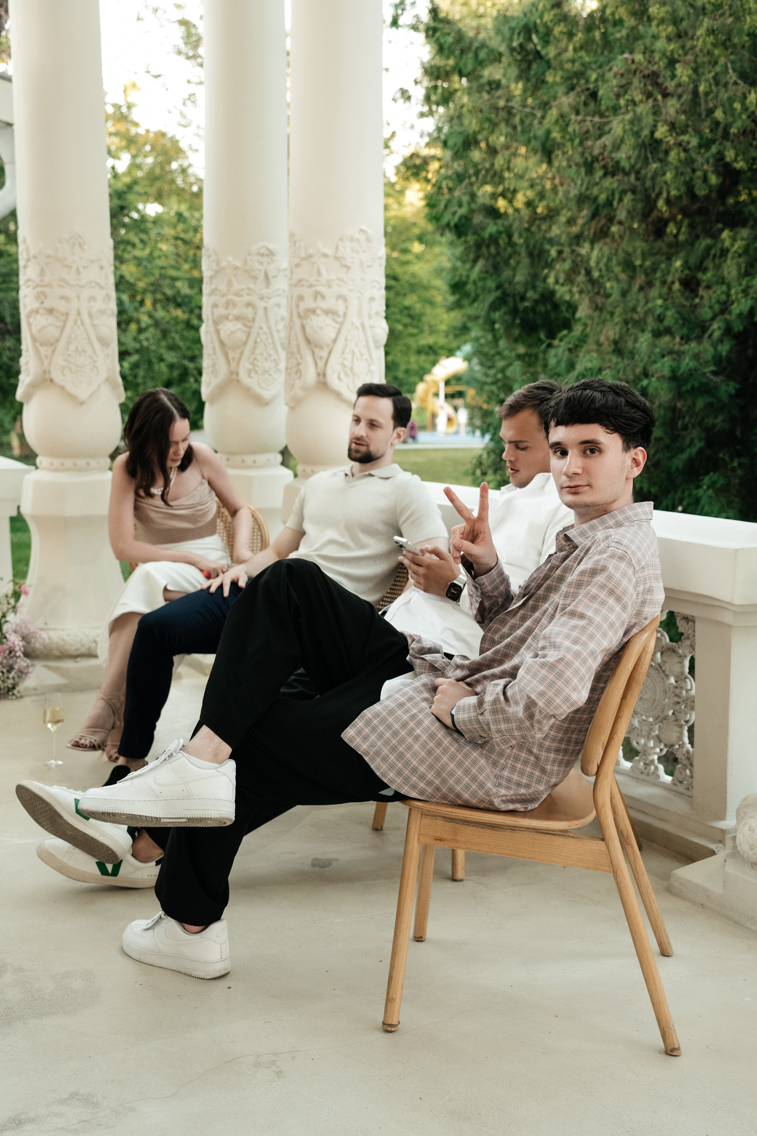 Ресторан Домик в саду, ВДНХ. Свадебный фотограф Москва Александра Аверкова