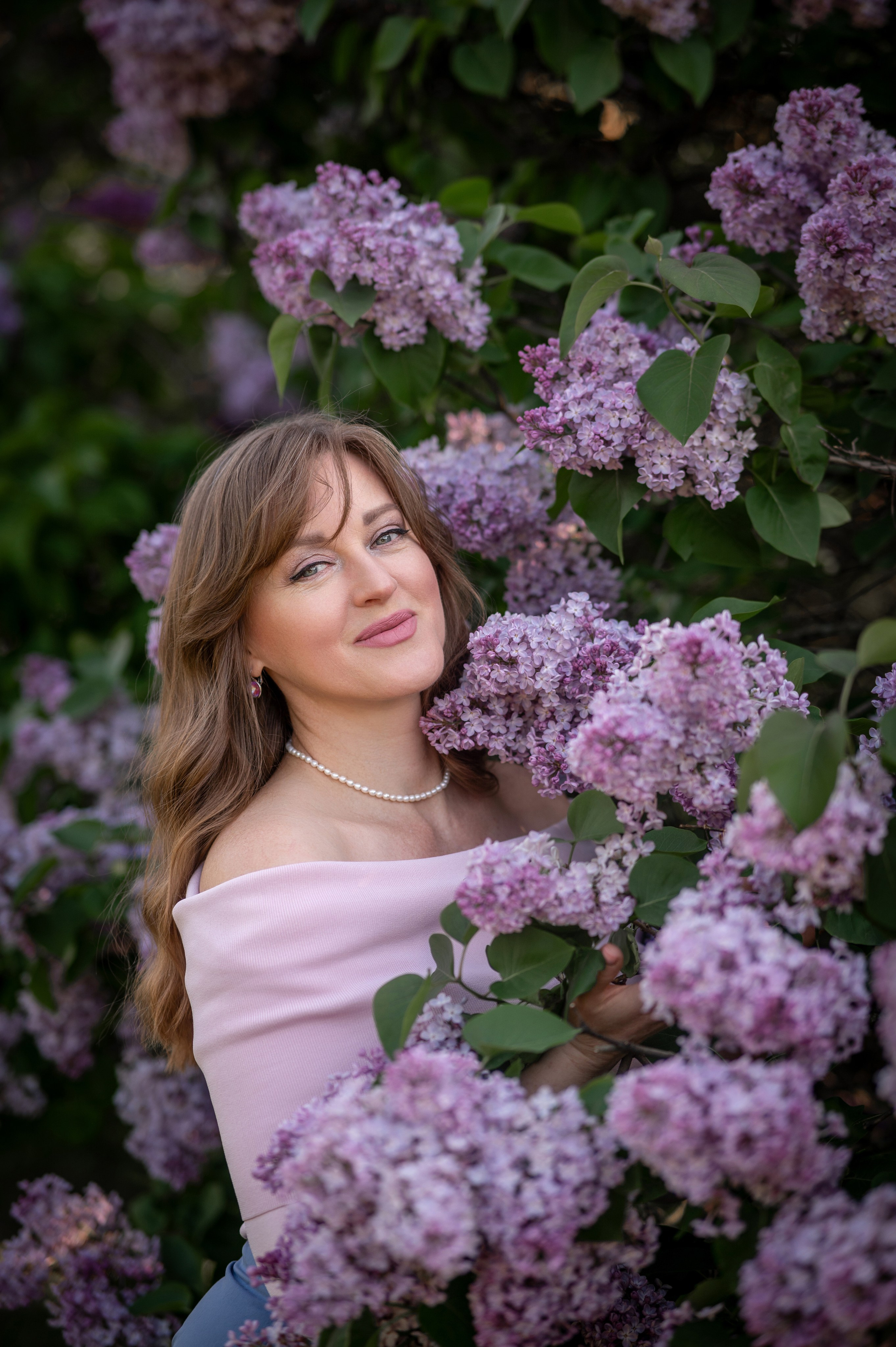 Марина в Сиреневом саду