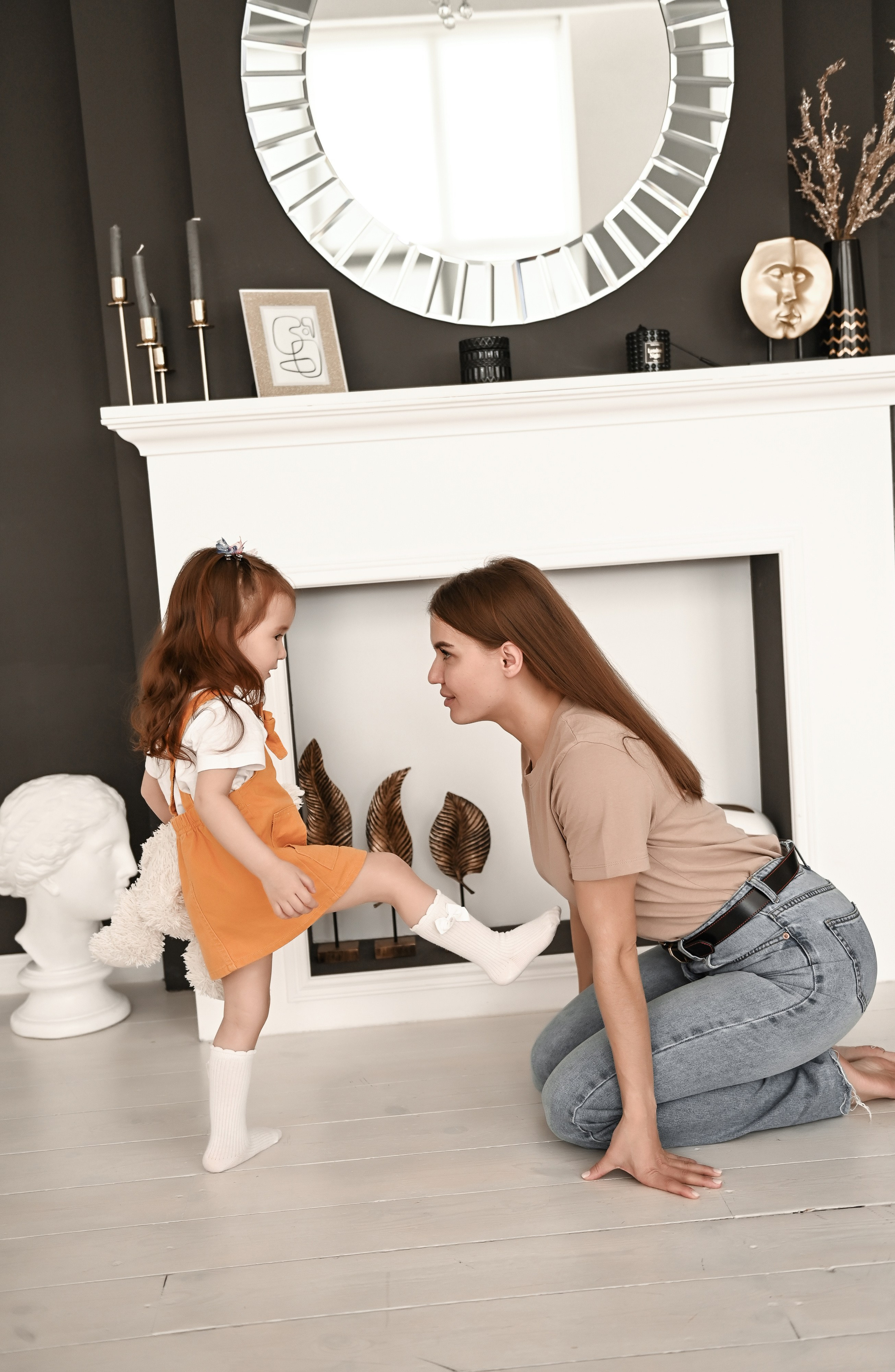 Семейная студийная  фотосессия 2. Свадебный, семейный, детский, контент фотограф в Омске Максим Ильин