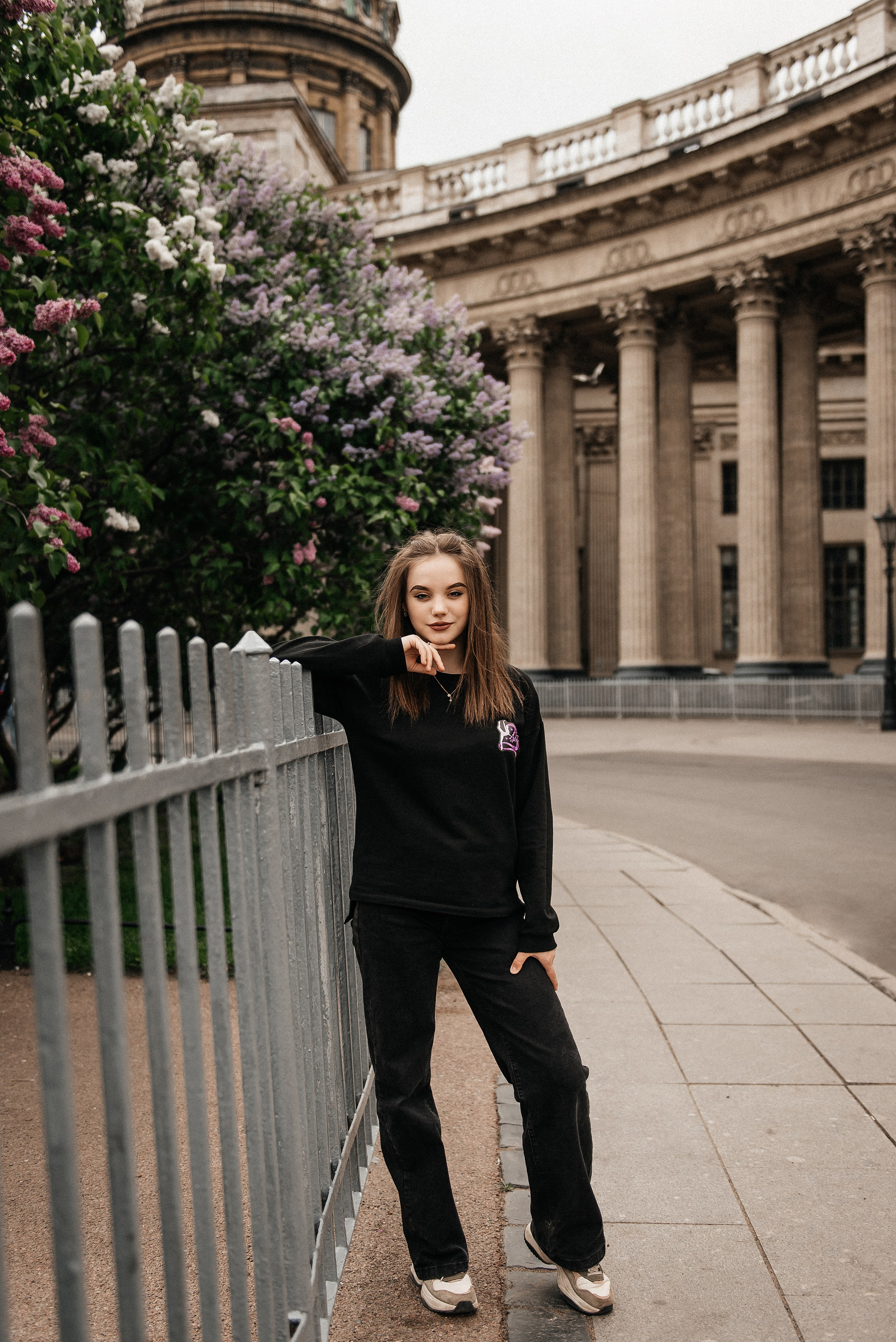 контент фотосъёмка для студии танца у Казанского собора