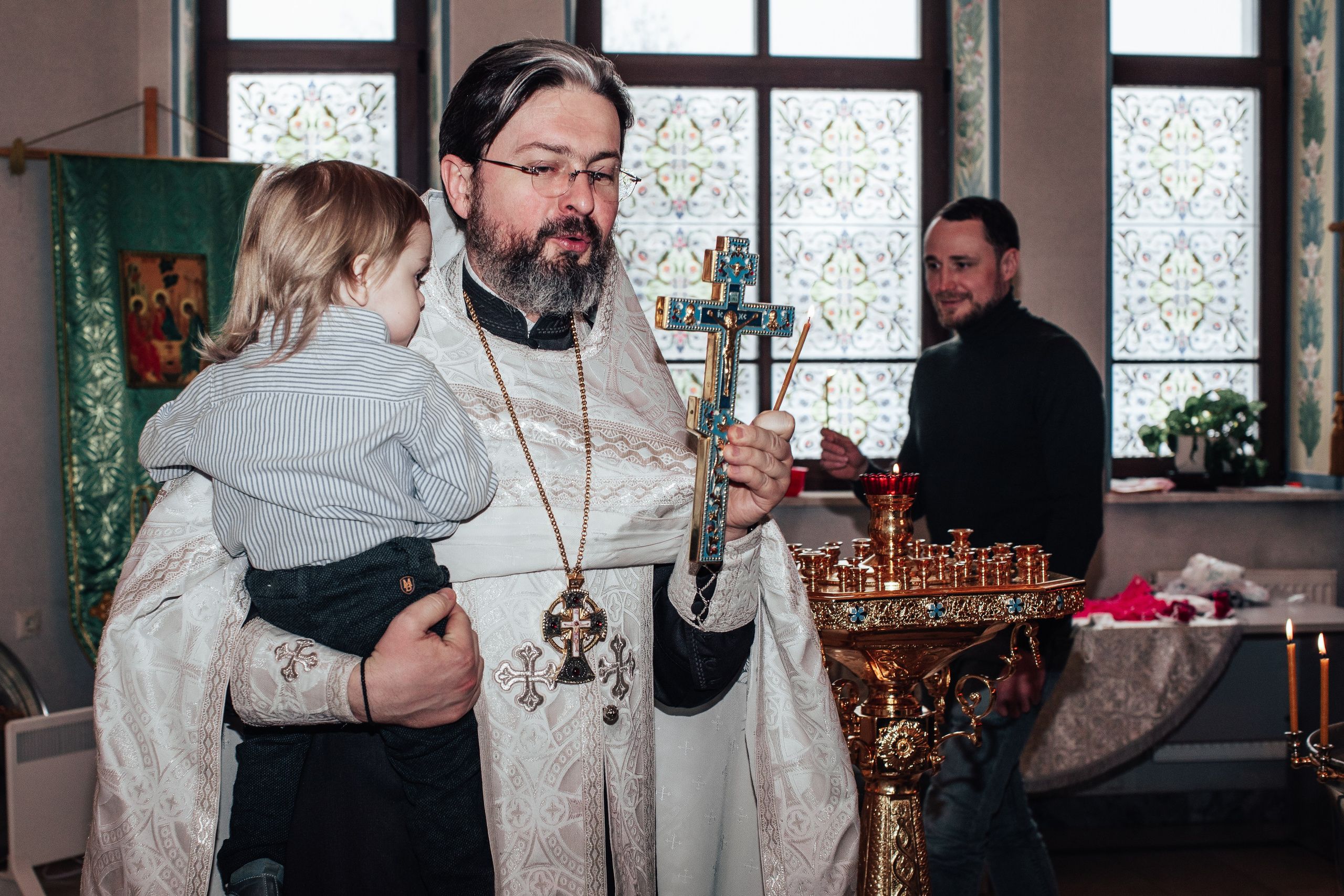 Крещение Анисии. Фотосессии в Москве - фотограф Неонилла Ленко