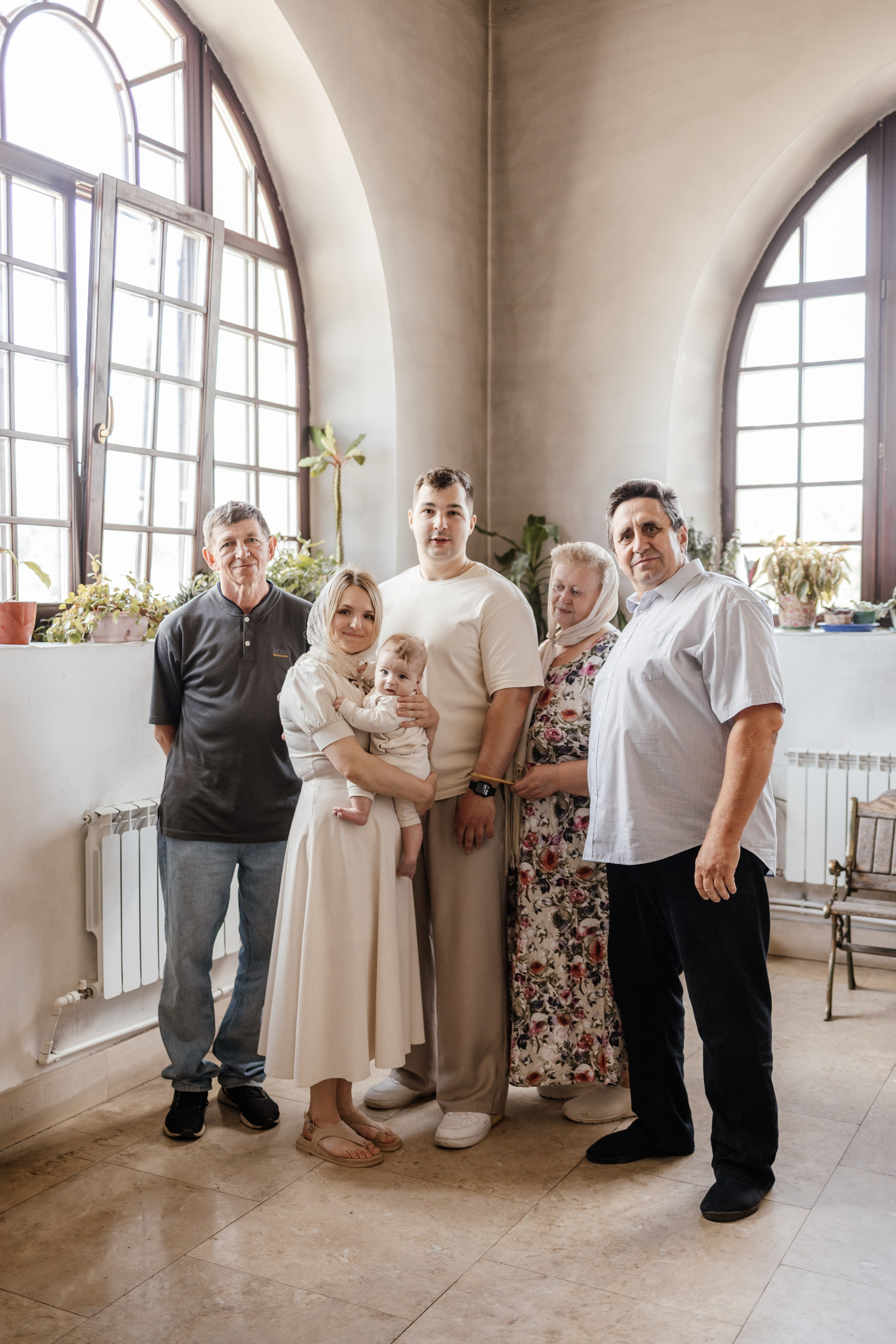 Таинство Крещения Саши. Фотограф новорождённых Newborn Москва