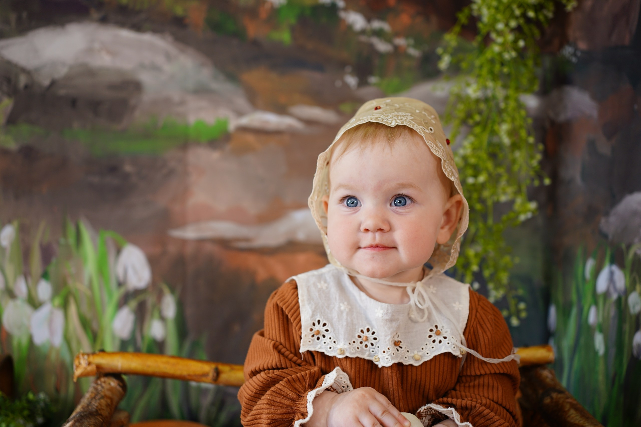 Фотозоны на ХОЛСТЕ. Детская Фотостудия ГОДОВАСИКИ в Санкт-Петербурге фотосесия на годик