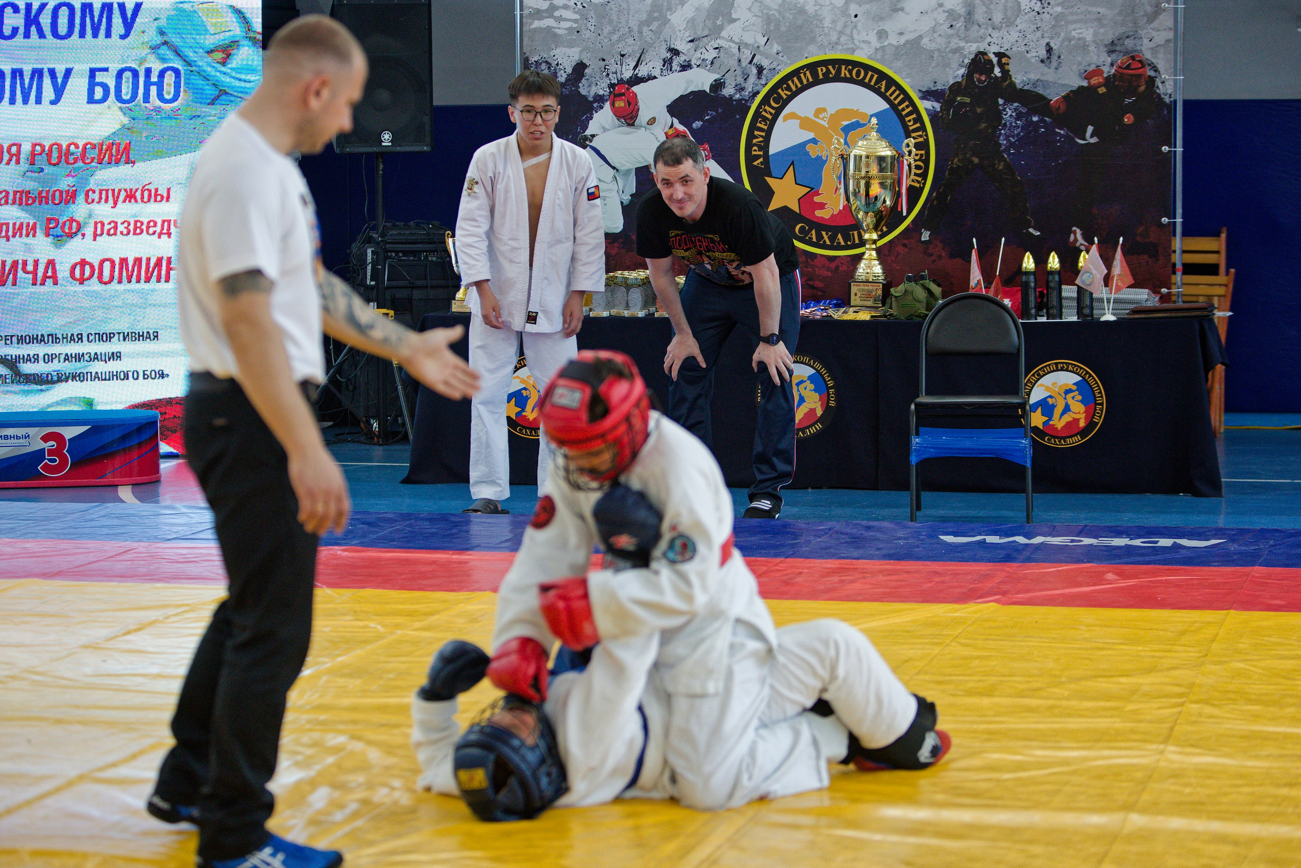 Турнир по армейскому рукопашному бою на кубок Героя России А. Ю. Фомина. Кутузов Евгений Фотограф в Южно-Сахалинске