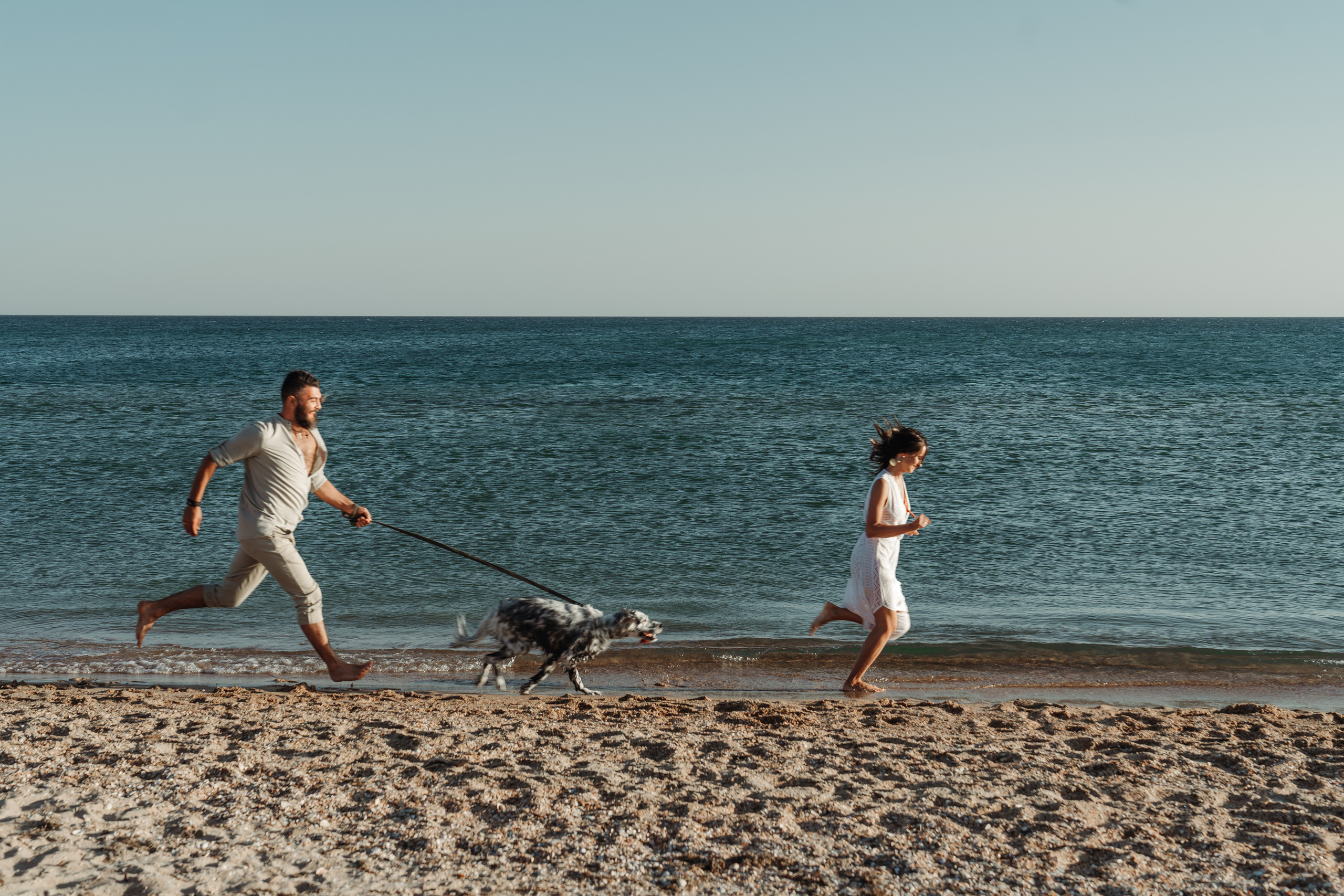 Стильная фотосессия красивой пары