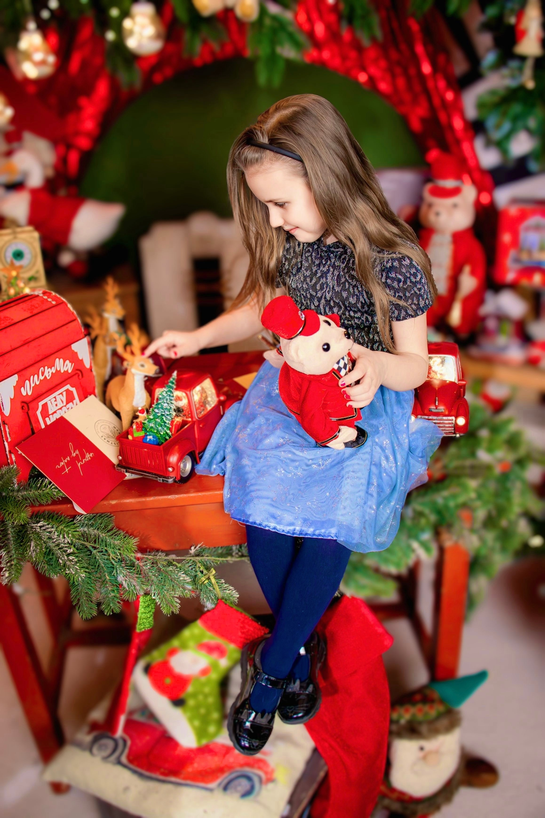 Новогодняя съёмка. Фотограф Татьяна Матрос