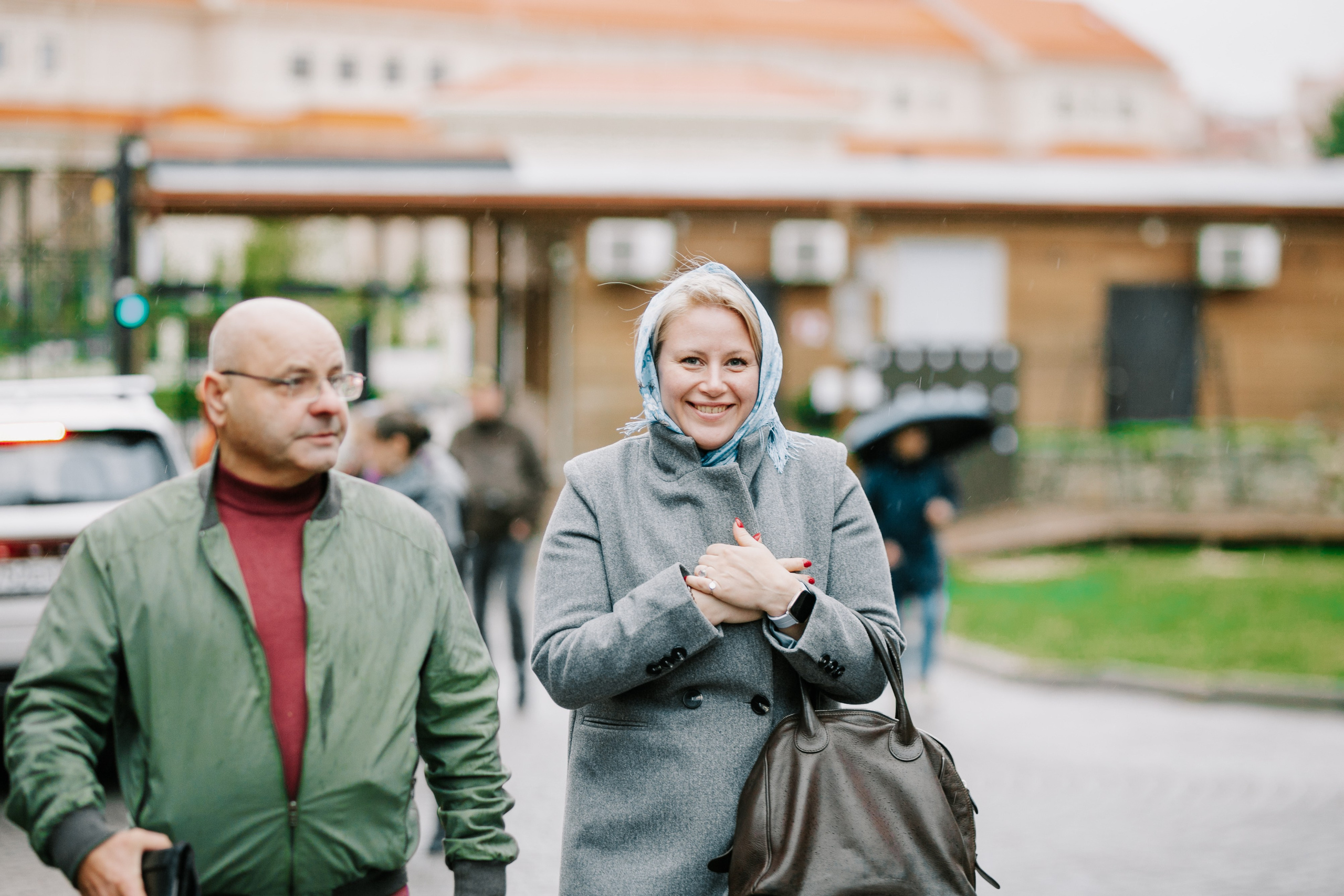 Сербская делигация в Новом Херсонесе. Фотограф в Крыму