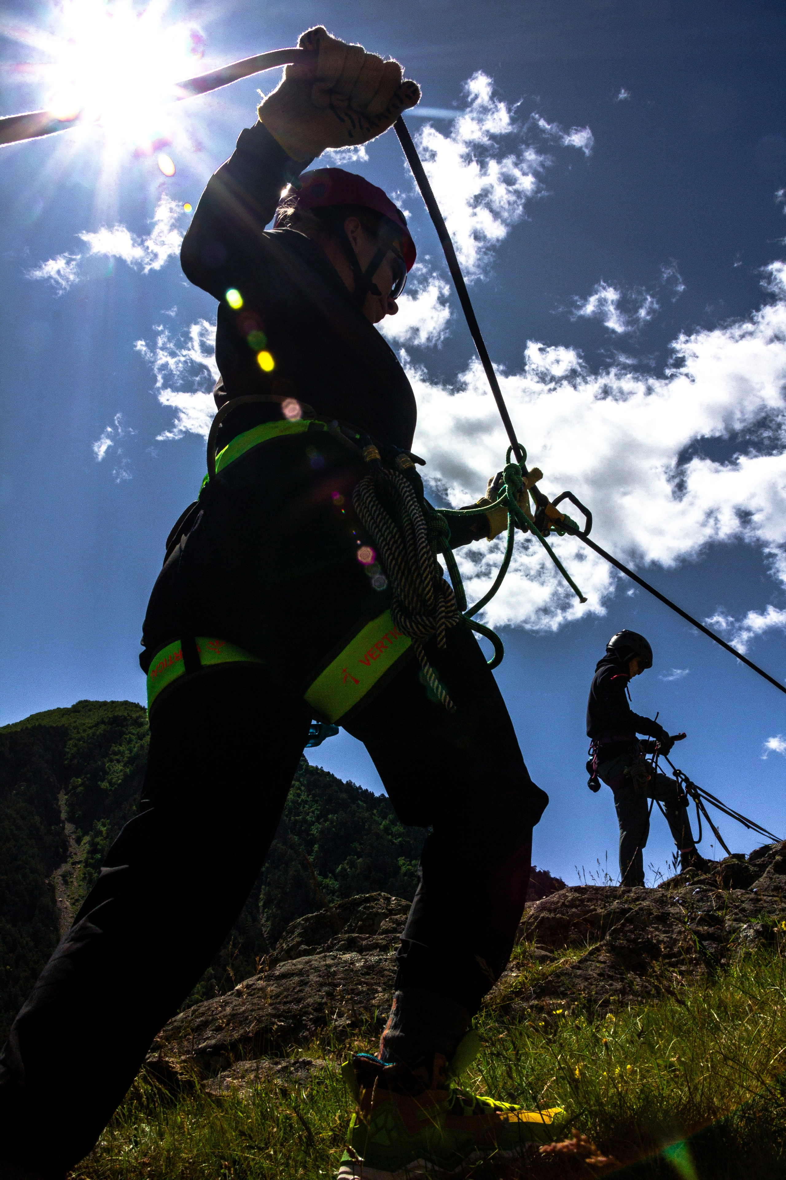 Тренировка на скалах в альплагере (Пример съемки). Фотограф Котий Даниил