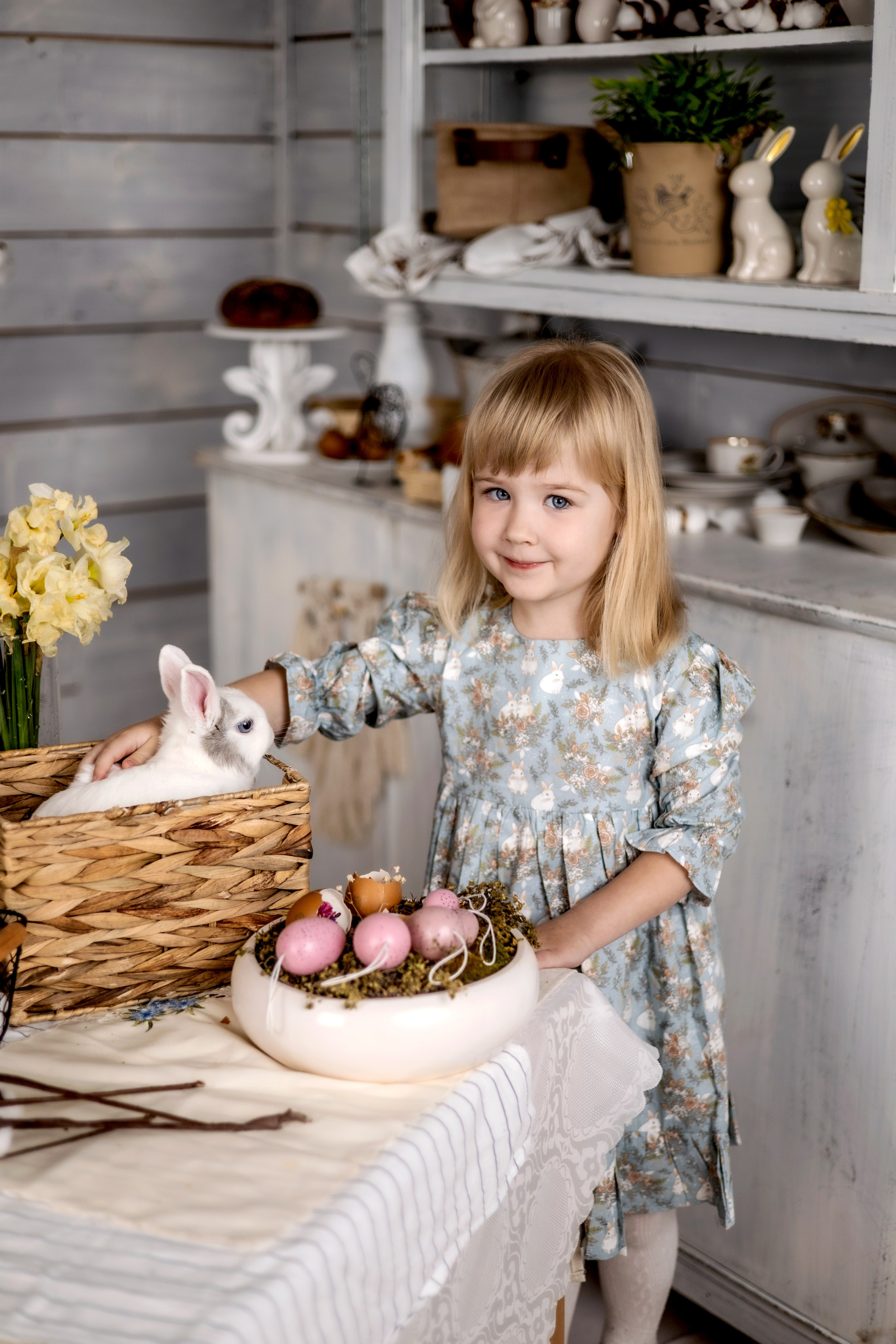 Пасхальный детский фотопроект 2024. Фотограф Надежда Лукьянова