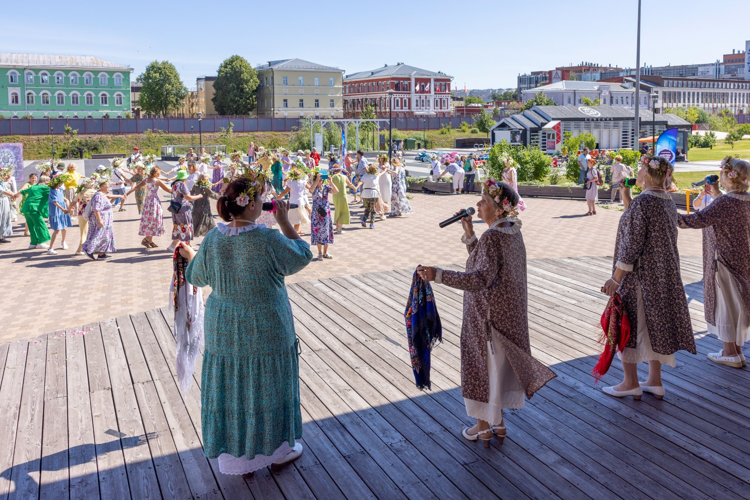 Фестиваль «Ромашковый хоровод». Северная ходьба. Фотограф в Туле Крупский АнДРей. Фотостудия «КАДР71» в Туле