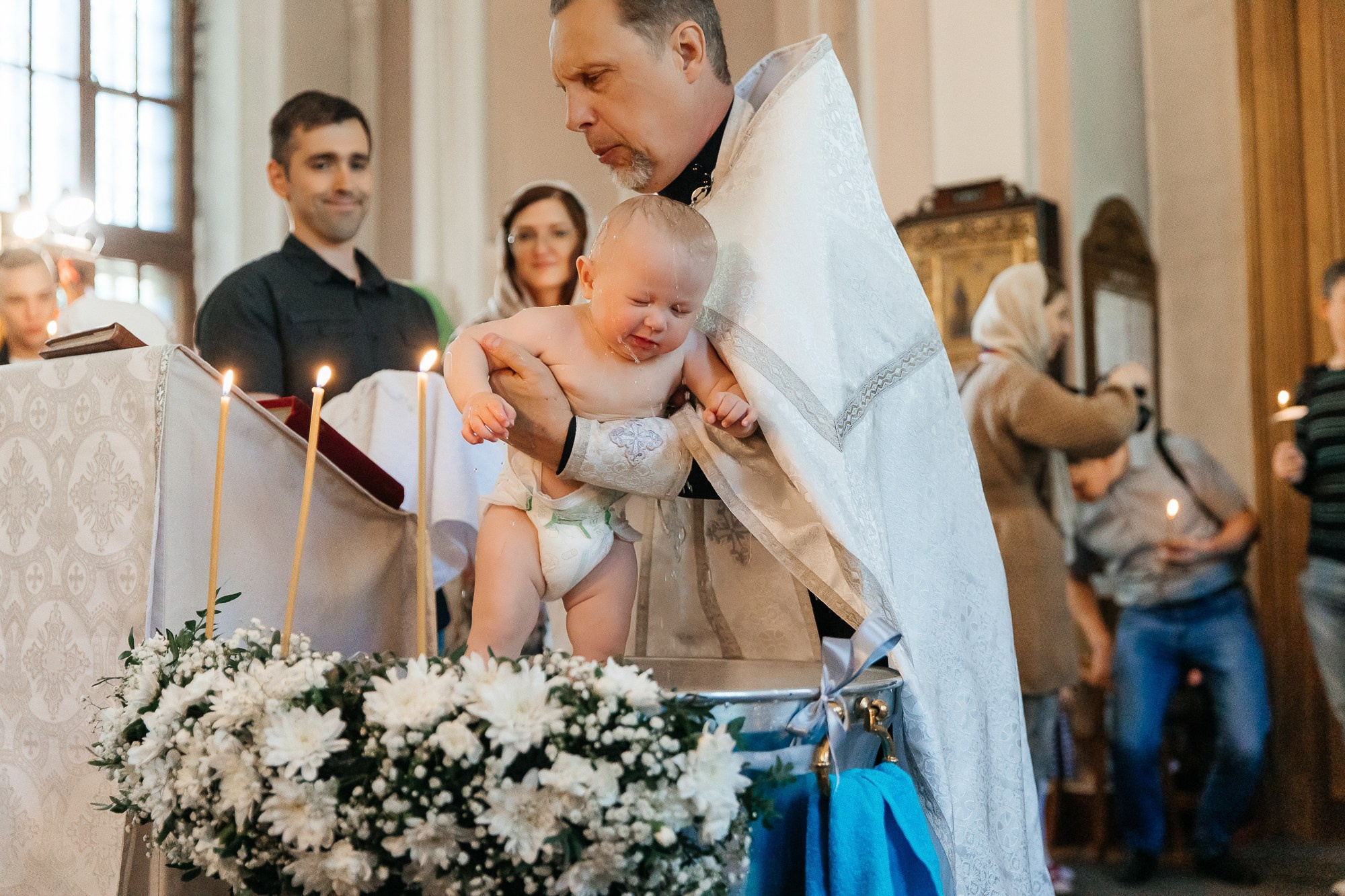 Таинство крещения Дмитрия (28 мая 2023). Свадебный и семейный фотограф Крамар Наталья