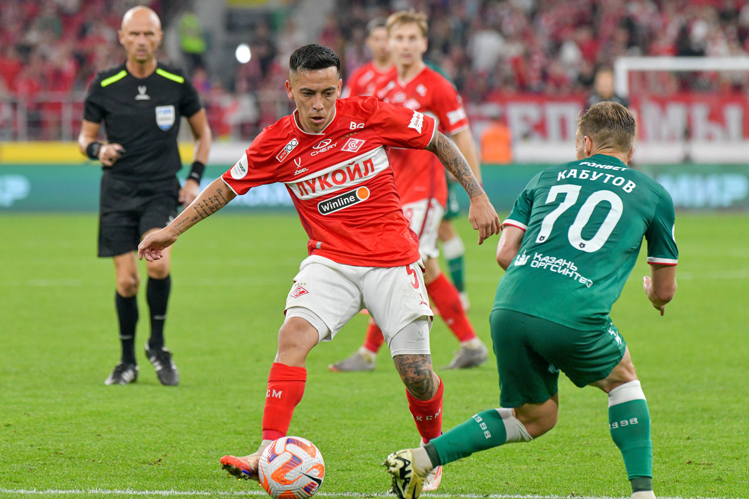 ФК «Спартак-Москва» — ФК «Рубин» 》1:0《 Чемпионат России по футболу. Российская Премьер-Лига. 7 тур. 31.08.2024 «Лукойл Арена» г. Москва. Свой взгляд через объектив