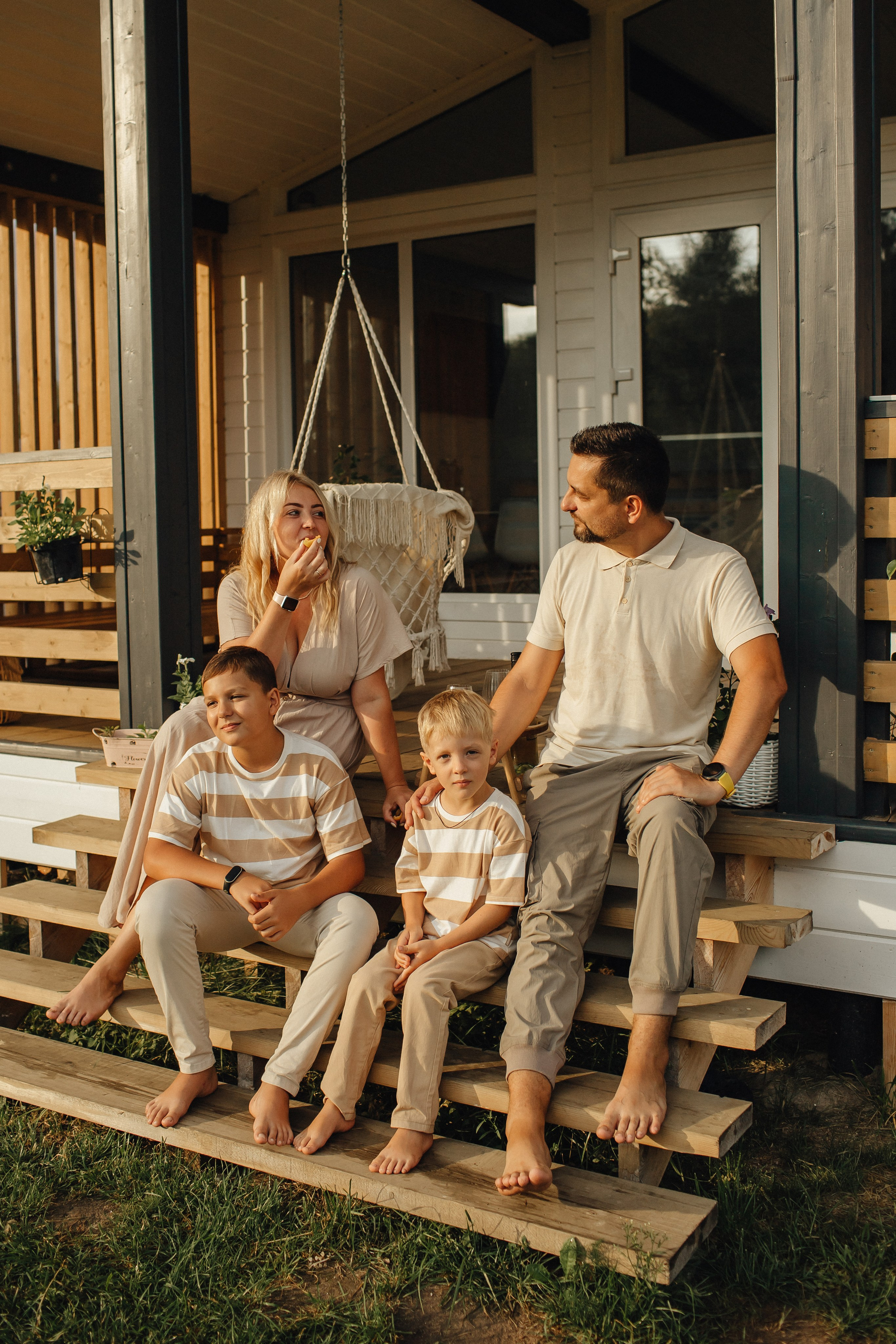Алла, Александр, Артур, Антон. Семейный фотограф в Москве и Московской области Лазутина Валентина