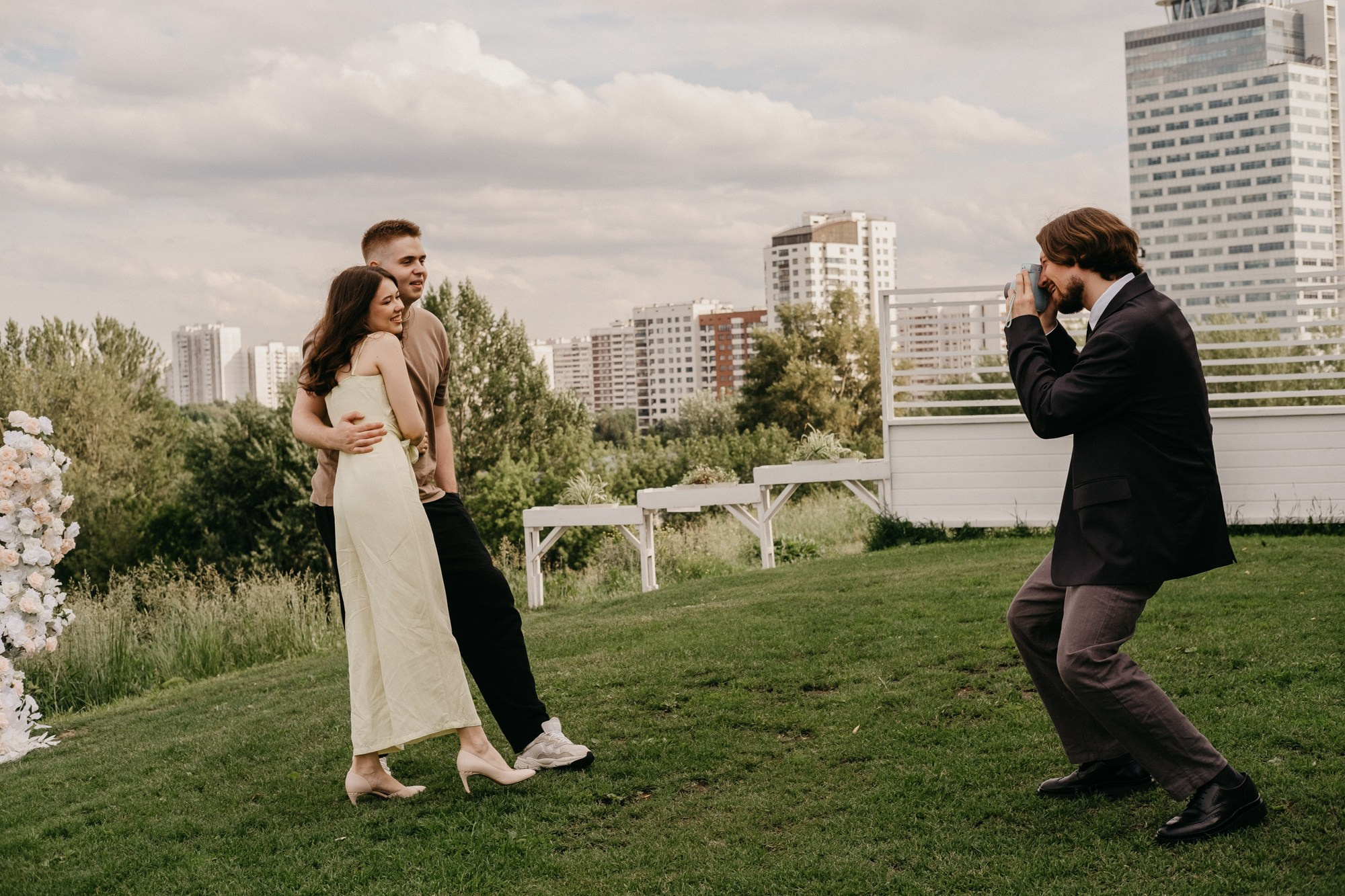 На высоте. Свадебный фотограф Александра Тюлякова