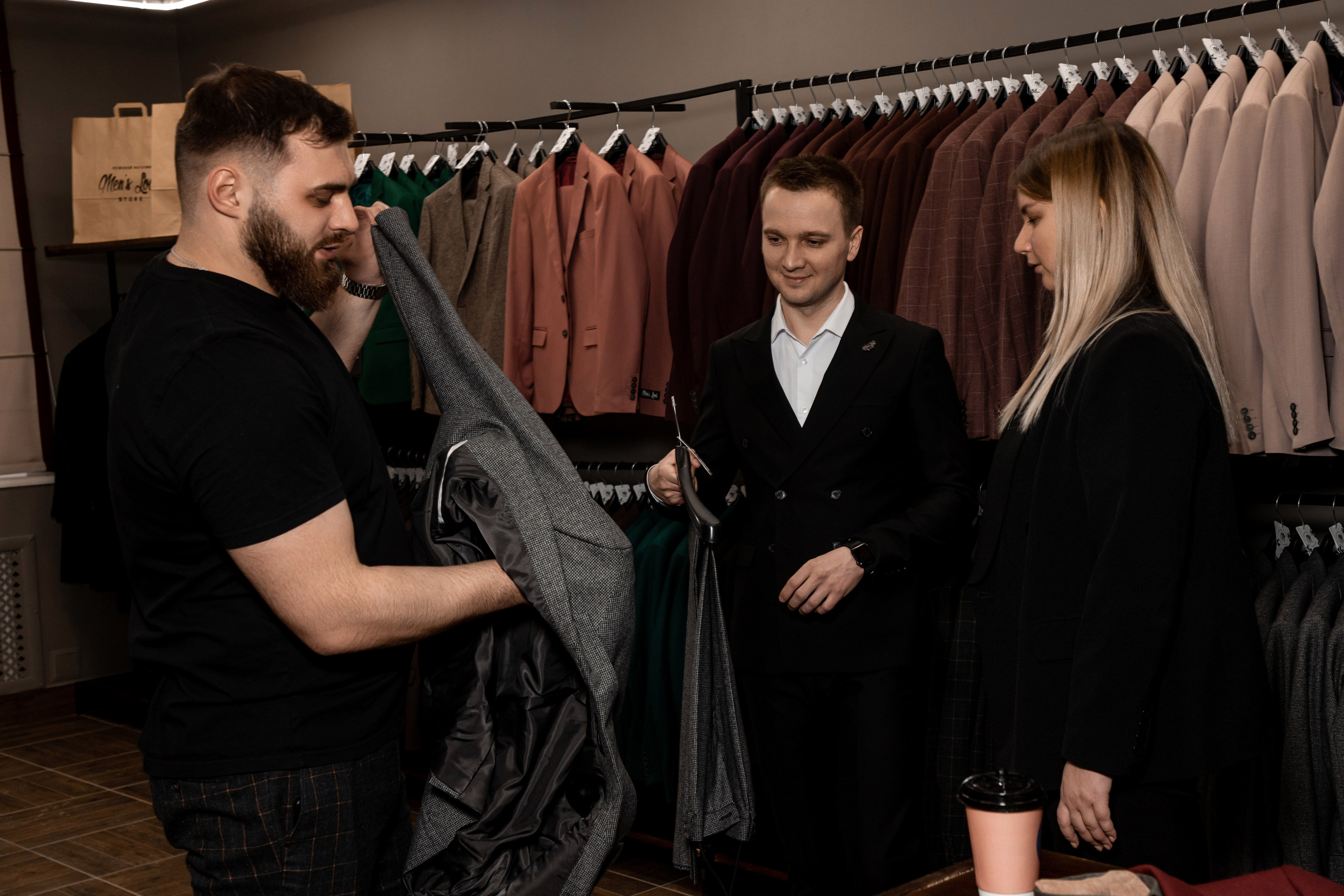 Открытие Магазина MensLook. Фотограф Денис Лесковский (Тюмень)