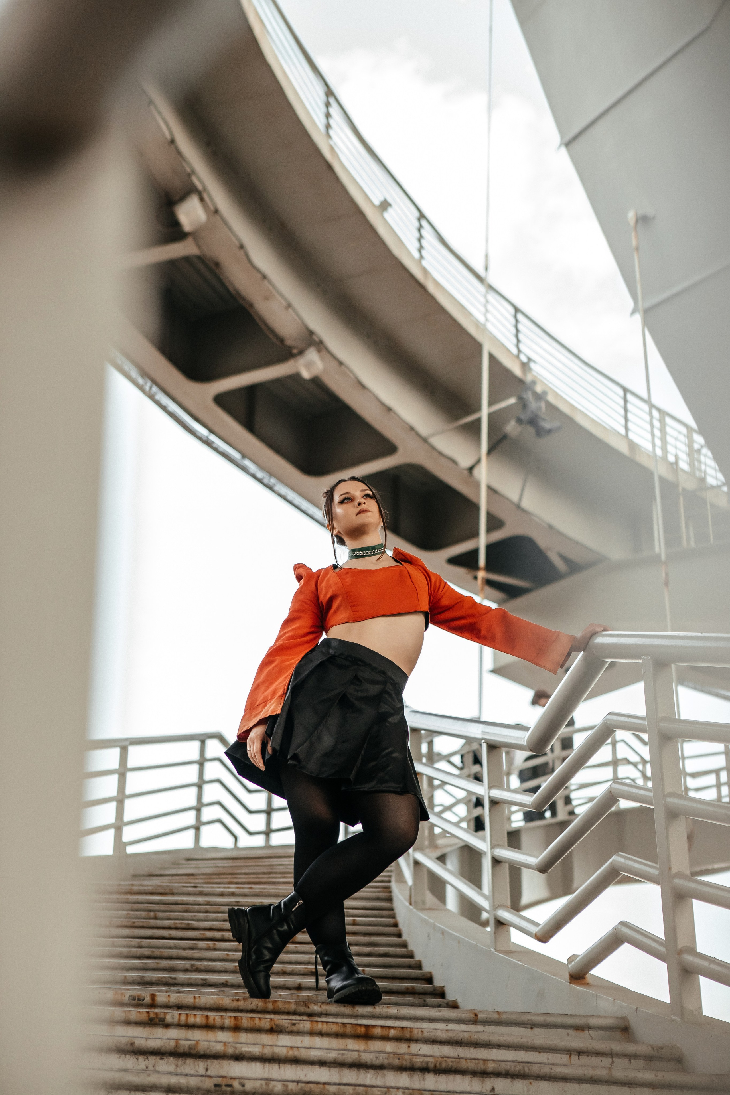 Анна — мост Бетанкура. Elena Sova — семейный и женский фотограф в Санкт-Петербурге