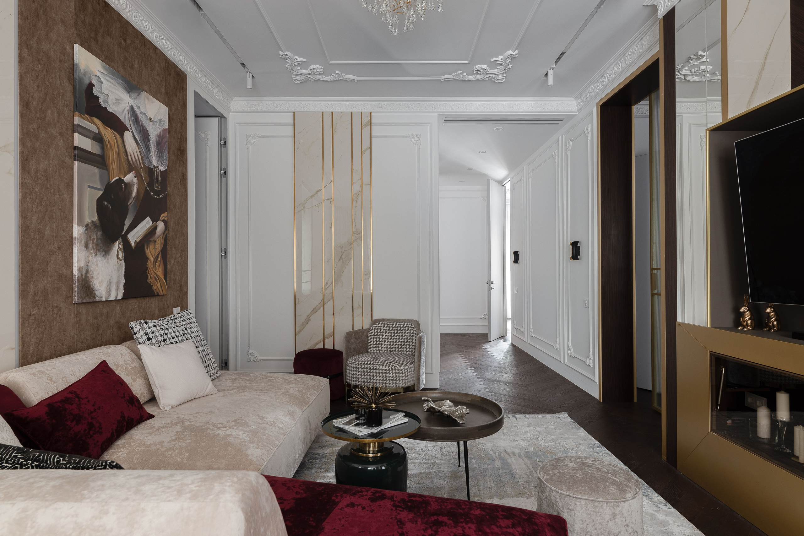 Яркая квартира. Совместная работа с интерьерным стилистом. Интерьерный фотограф в Москве