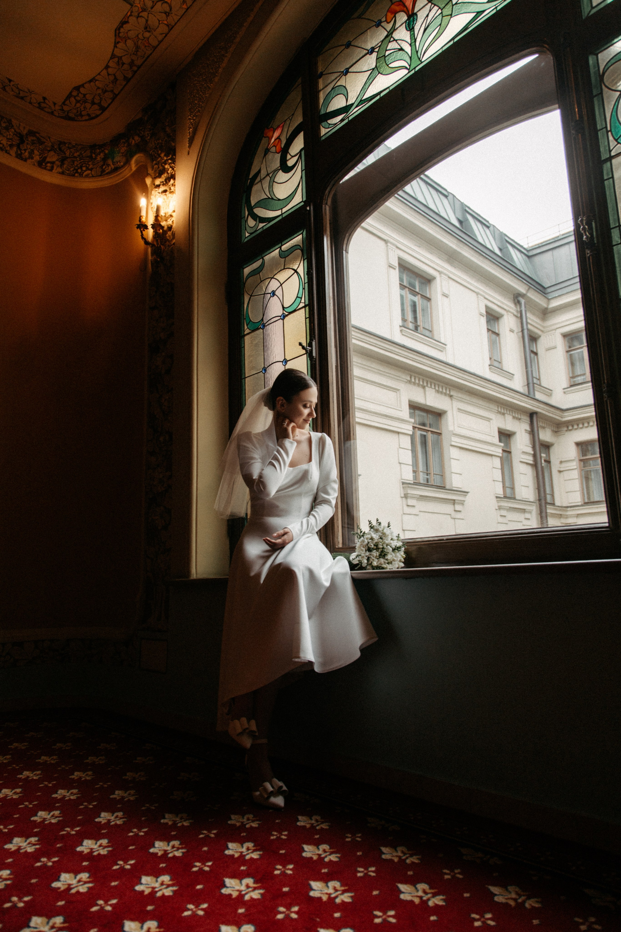 Оля и Юра. Свадебный фотограф в Москве Озерова Анастасия