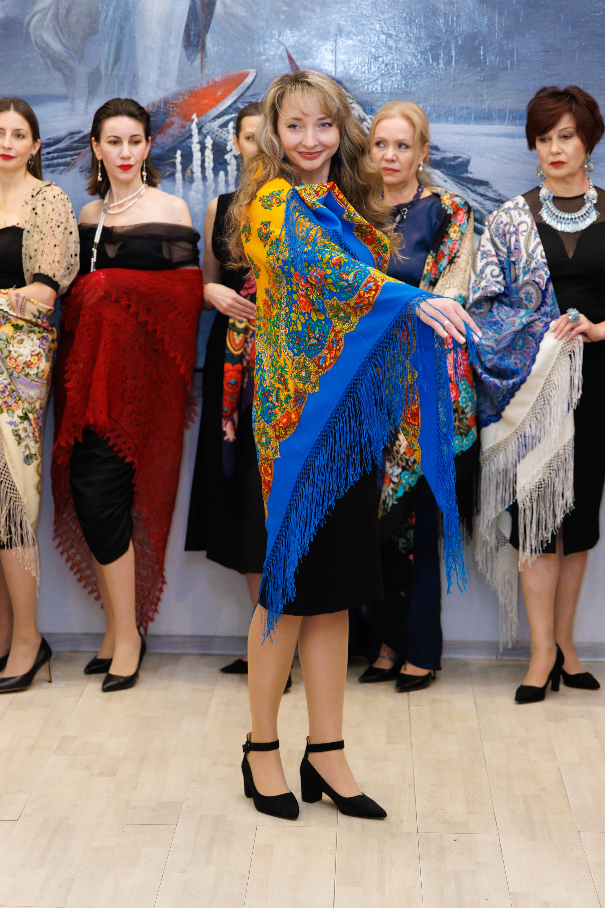 Показ в Музее славянской культуры, 2025. Коллекционер и искусствовед Олеся Ястребова