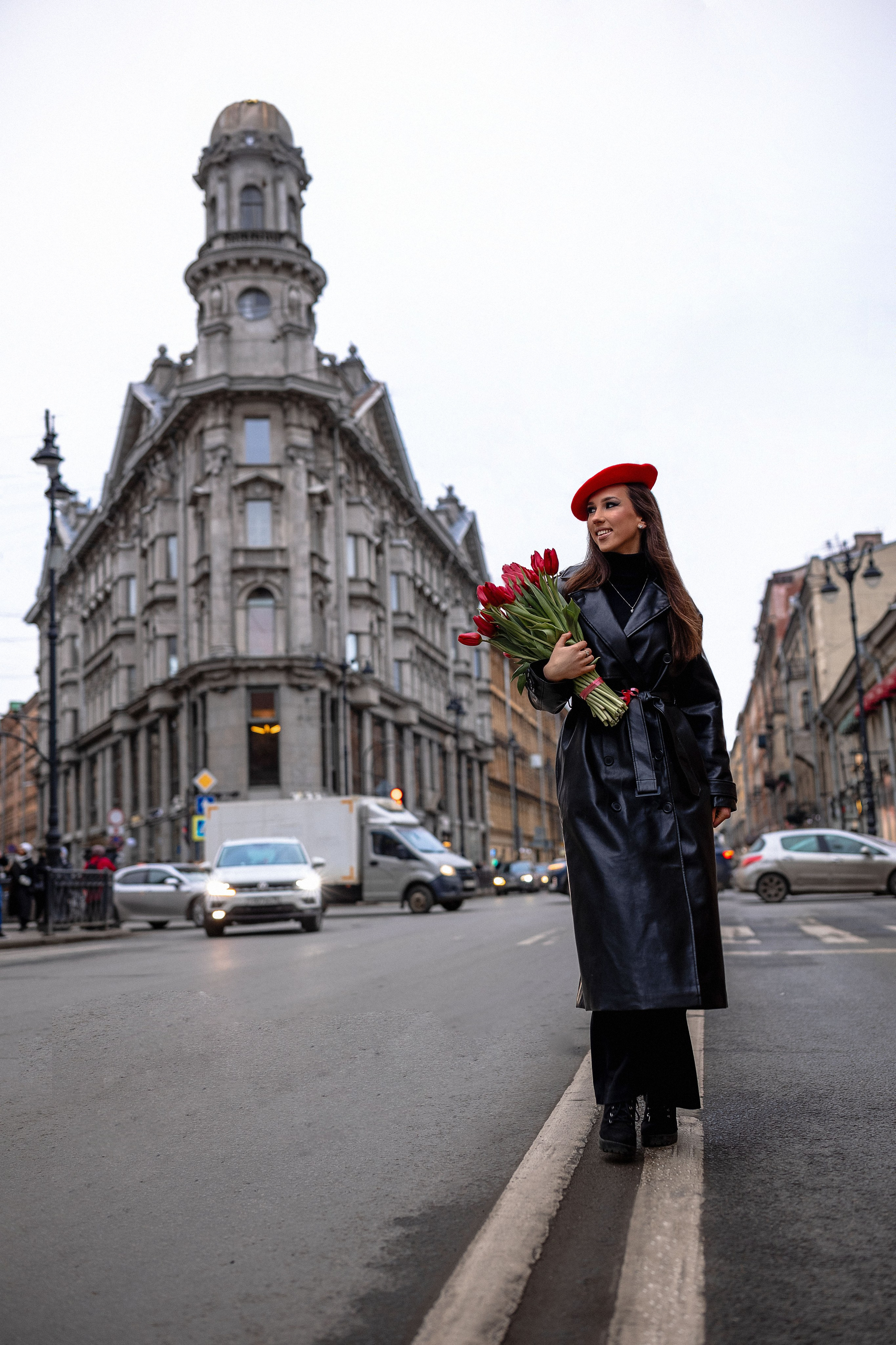 Ольга первая весенняя прогулка. Катерина Растокина фотограф в Санкт-Петербурге