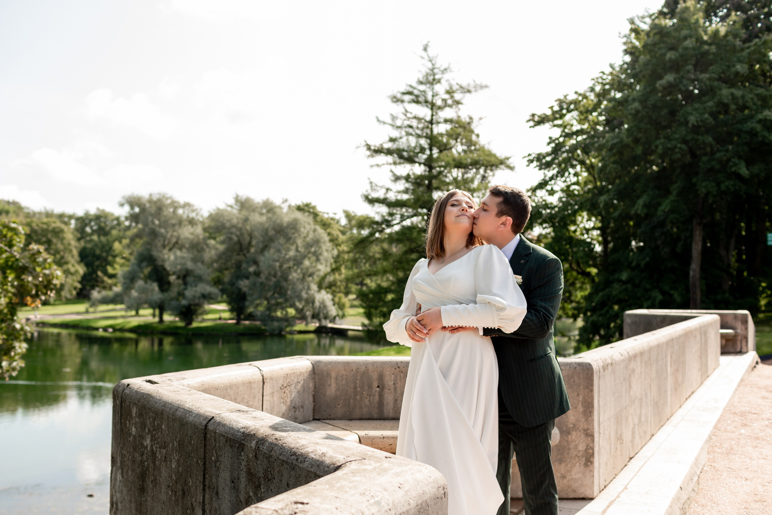 Свадебная фотосессия в Пушкине. Свадебный фотограф Кирилл Белый