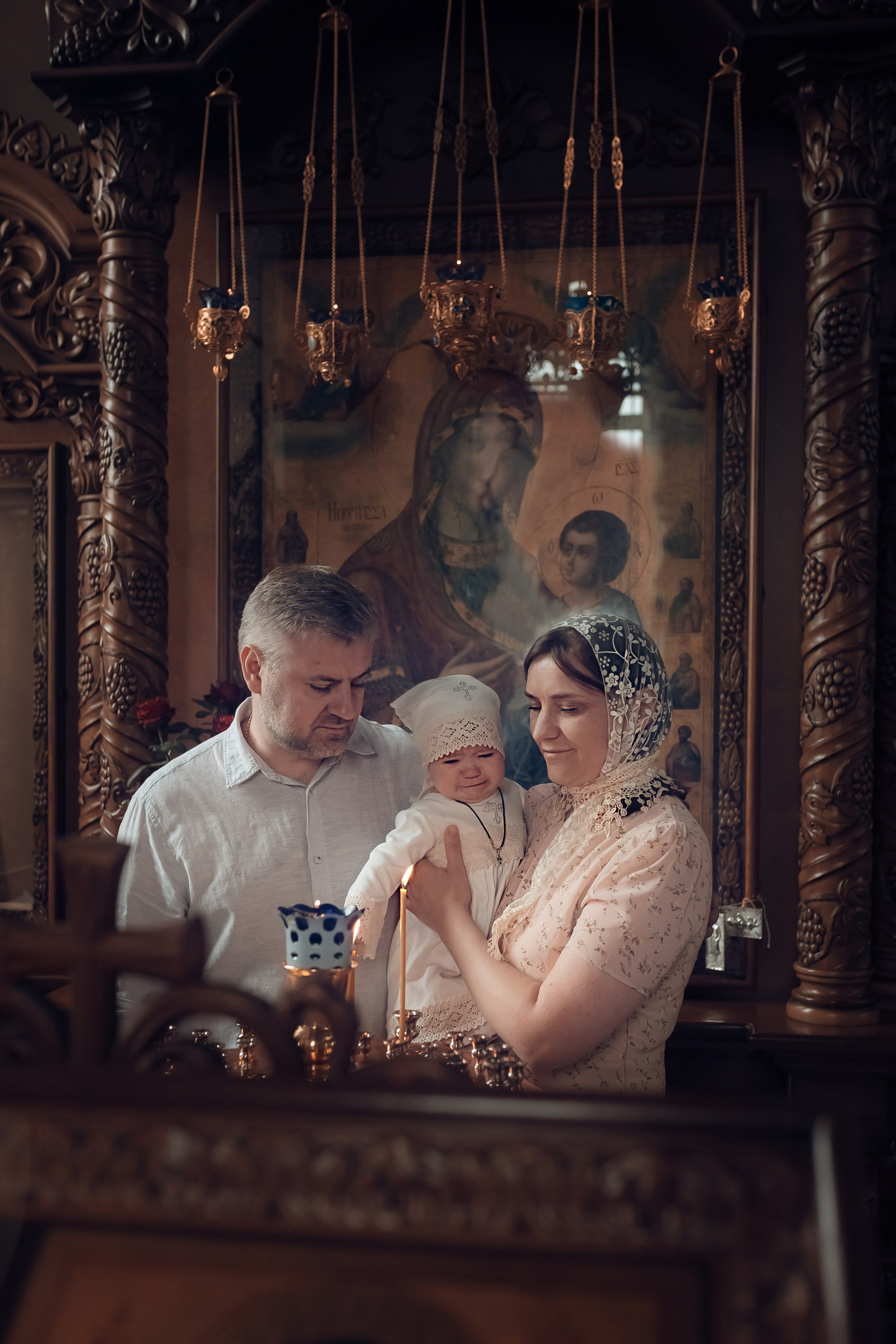 Таинство Крещения Ксении. Съемка Таинств Крещения Венчания, детские и семейные съемки в Пензе