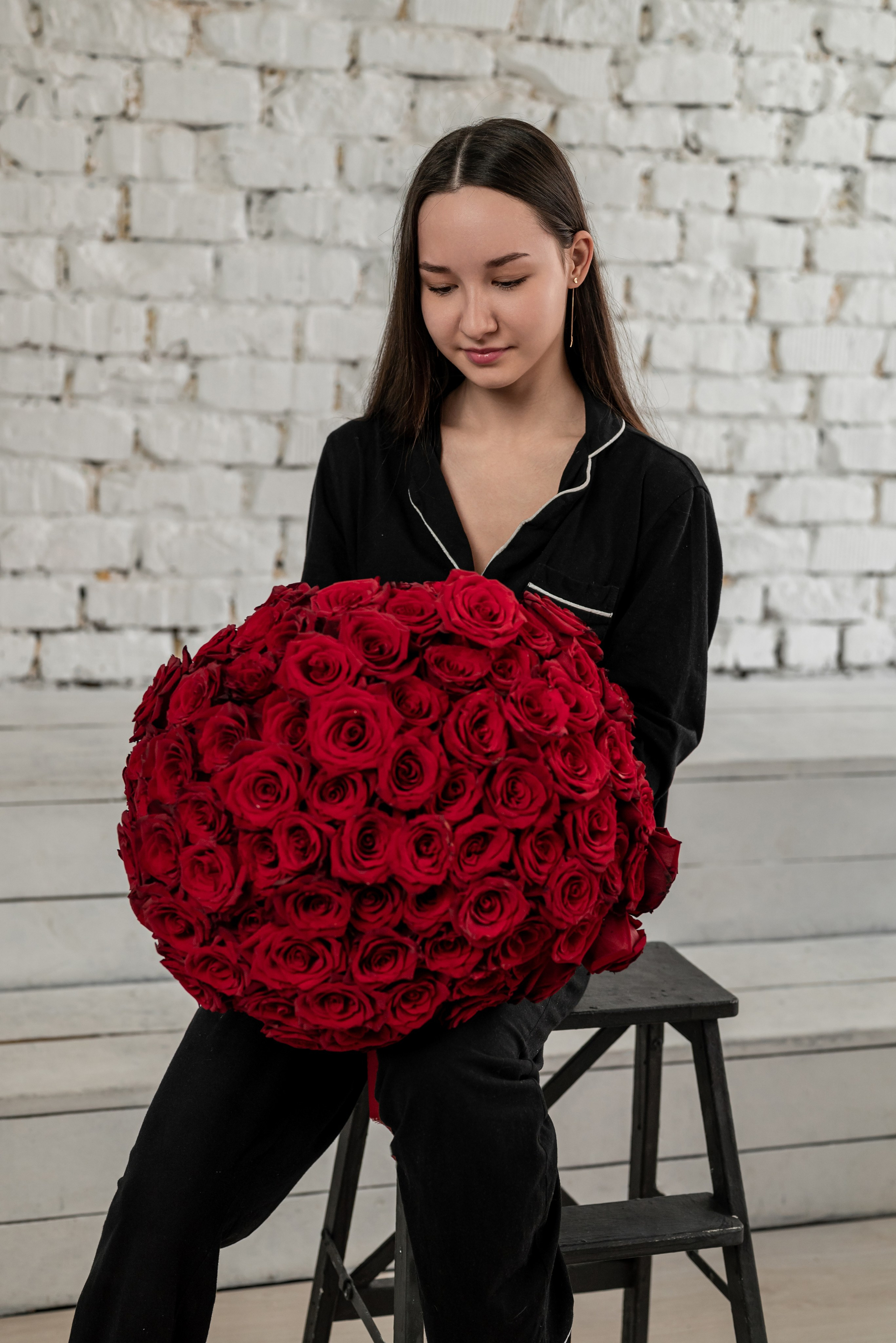 Фотопроект *101 красная роза* 2025 г. Фотограф в городе Салават